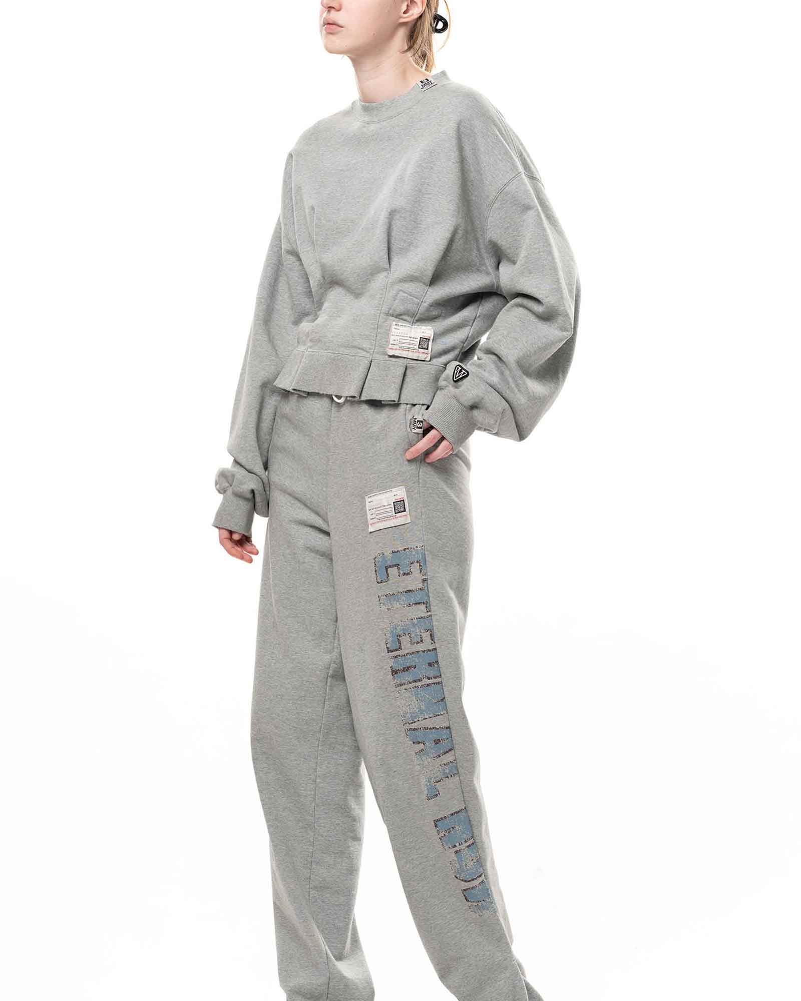 MIHARA YASUHIRO・Yasuhiro Mihara -  WAIST TUCKED PULLOVER / GRAY