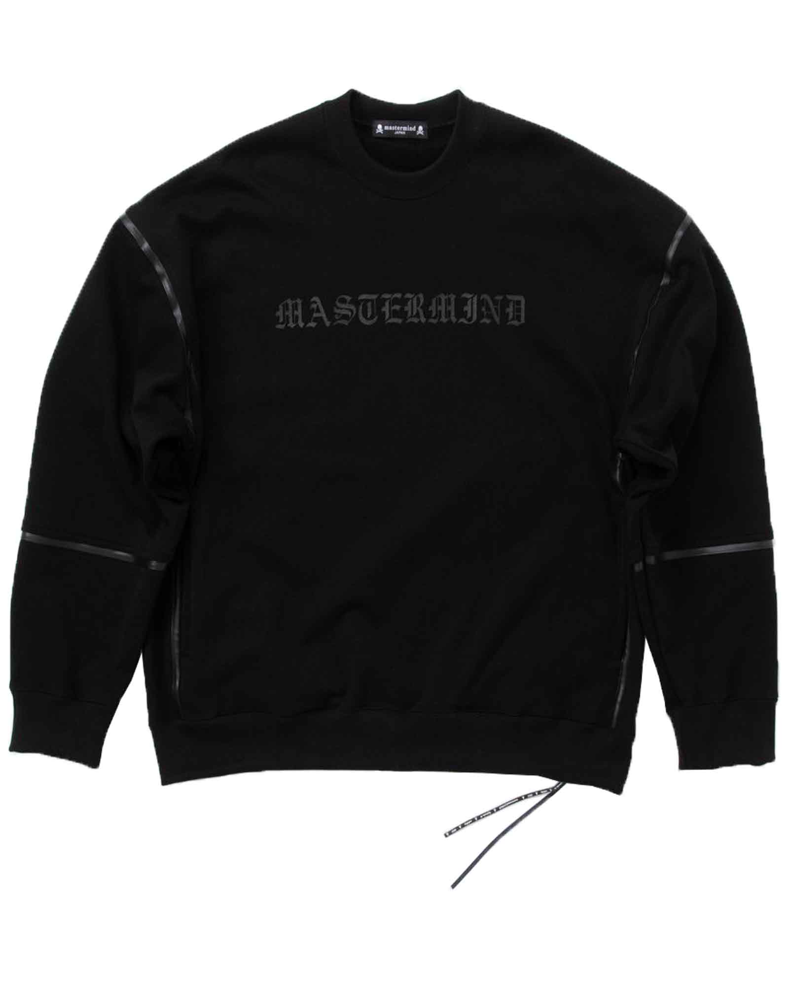TAPED SWEATSHIRT / BLACK