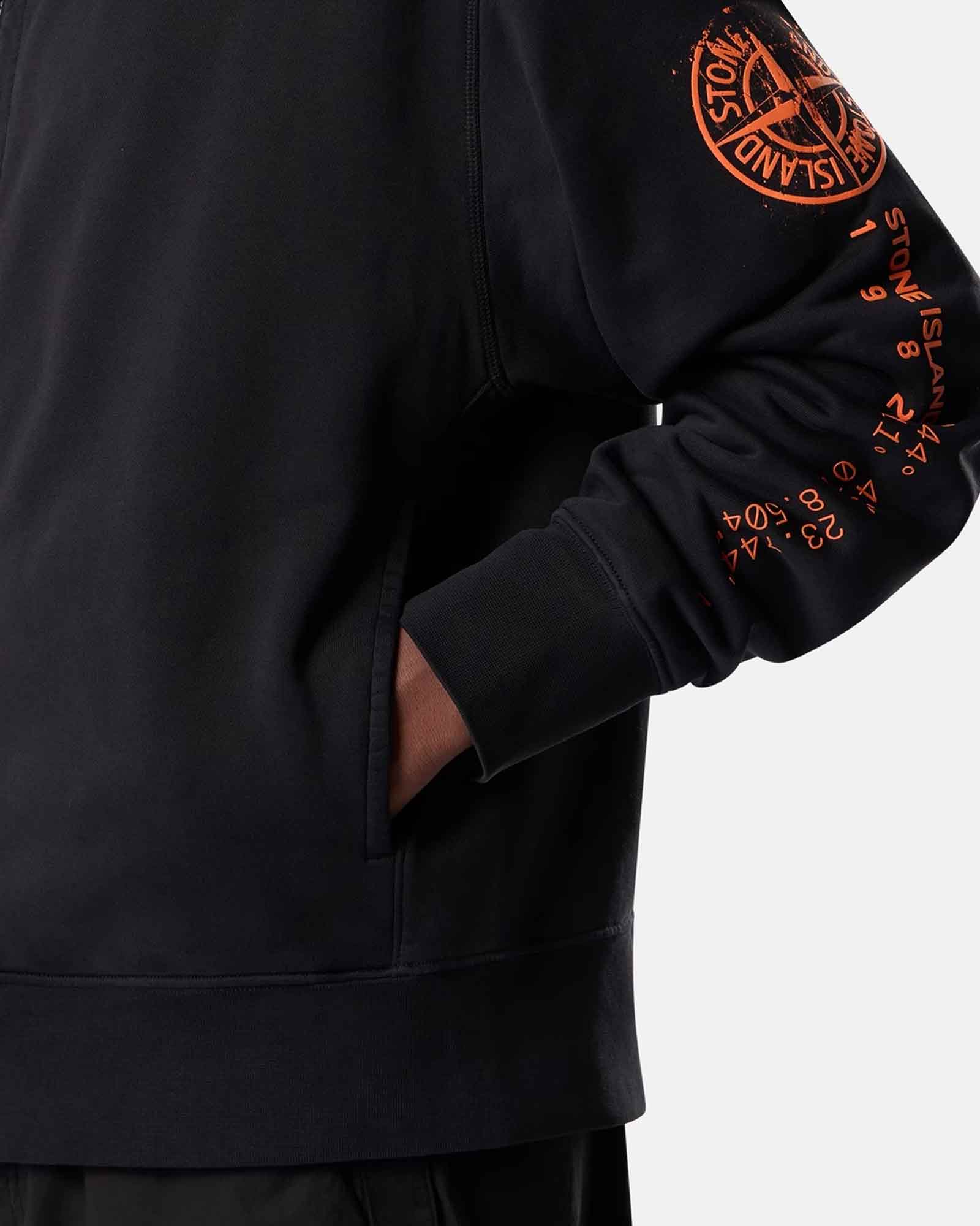 STONE ISLAND・ストーンアイランド - トップス COTTON FLEECE 6100009 / BLACK