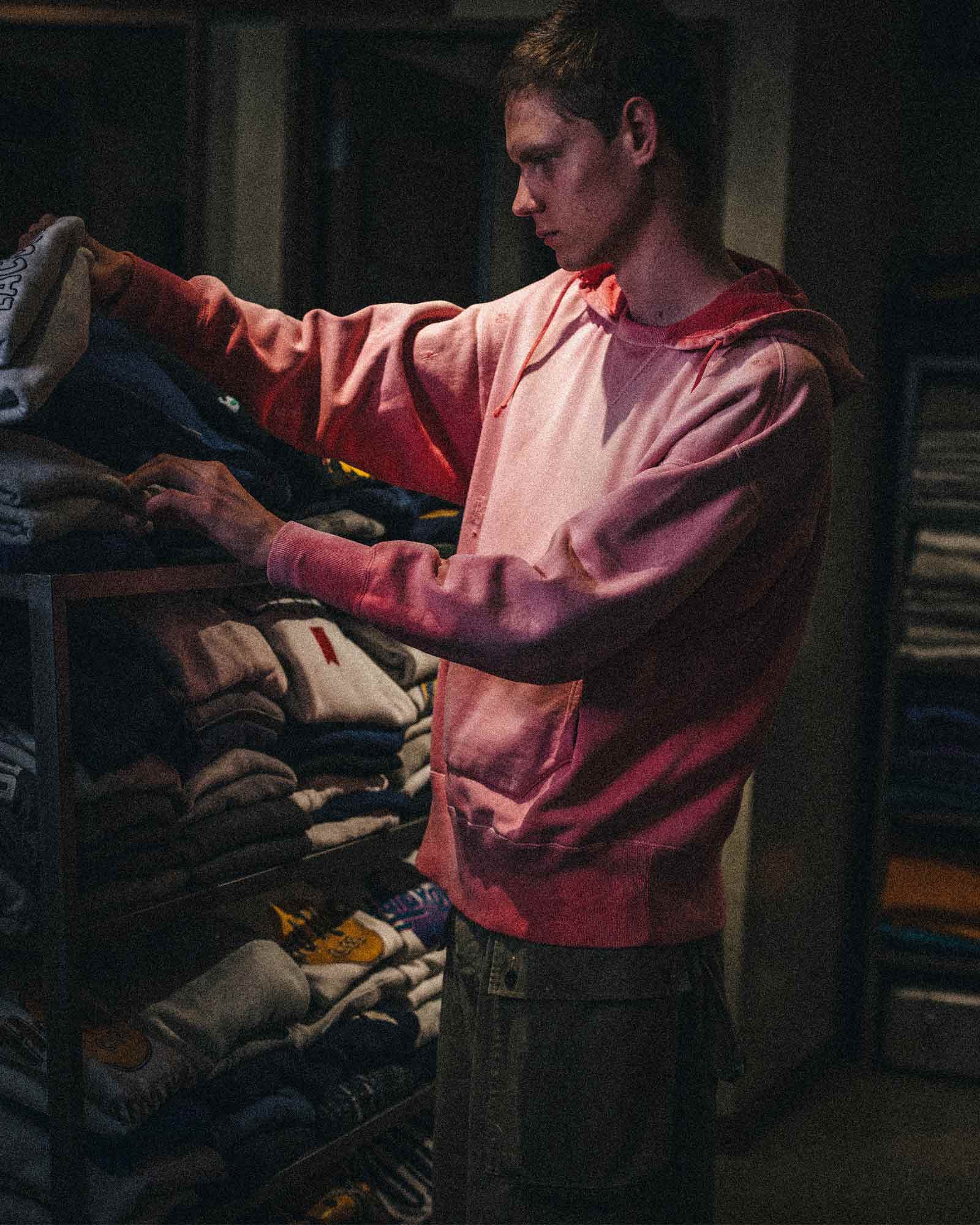 ©SAINT M××××××・セントマイケル - パーカー・フーディ BBJ_AFTER HOODED HOODIE/V / PINK