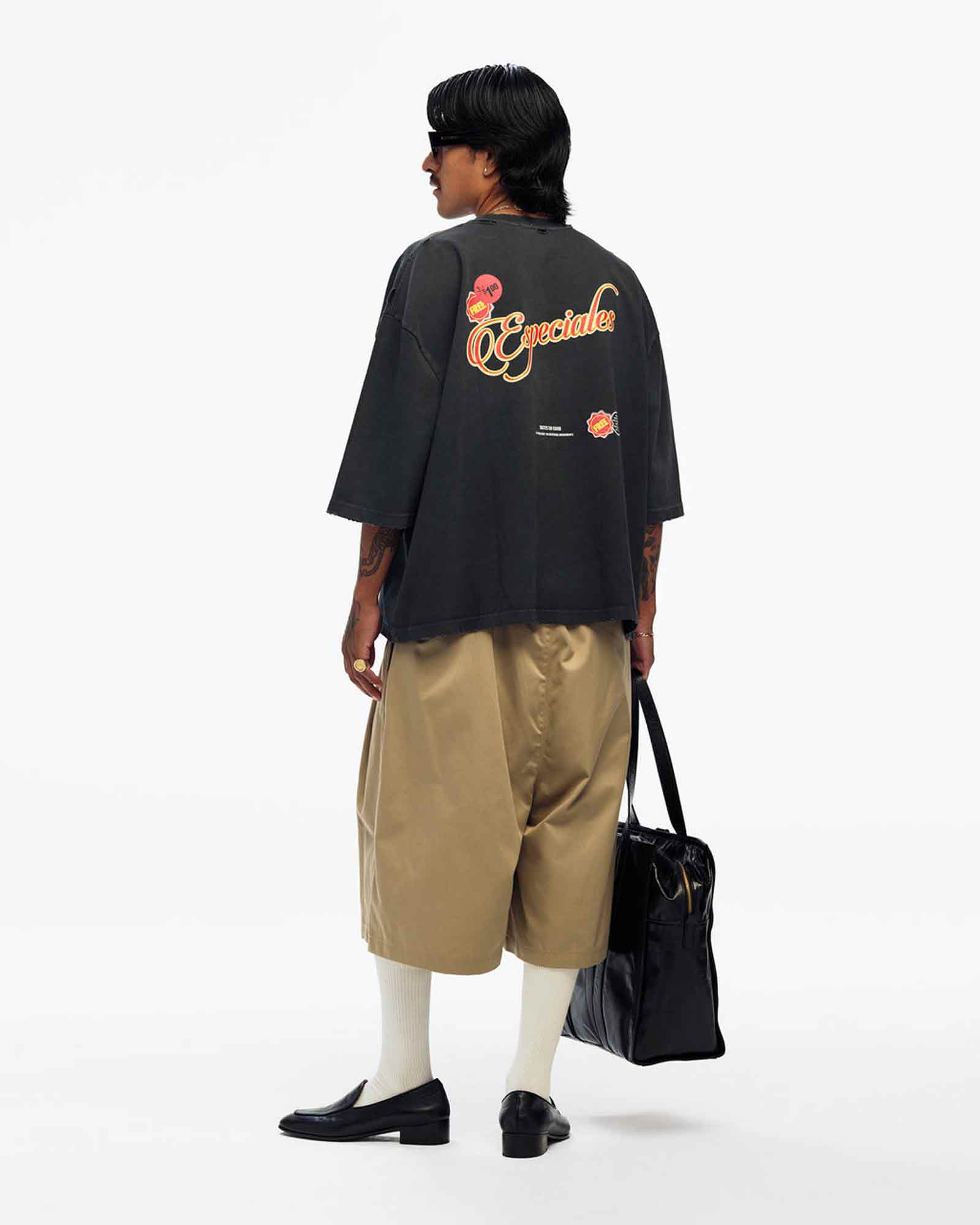 WILLY CHAVARRIA・ウィリー・チャバリア -  OS ESPECIAL CHORIZO BUFFALO TEE / BLACK