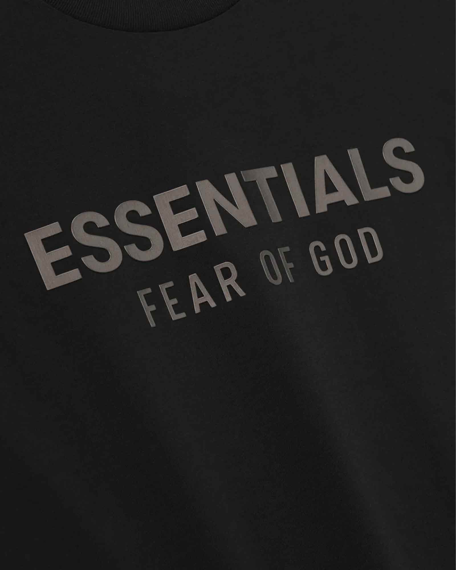 ESSENTIALS・essentials -  CLASSIC FIT T-SHIRT  / JET BLACK