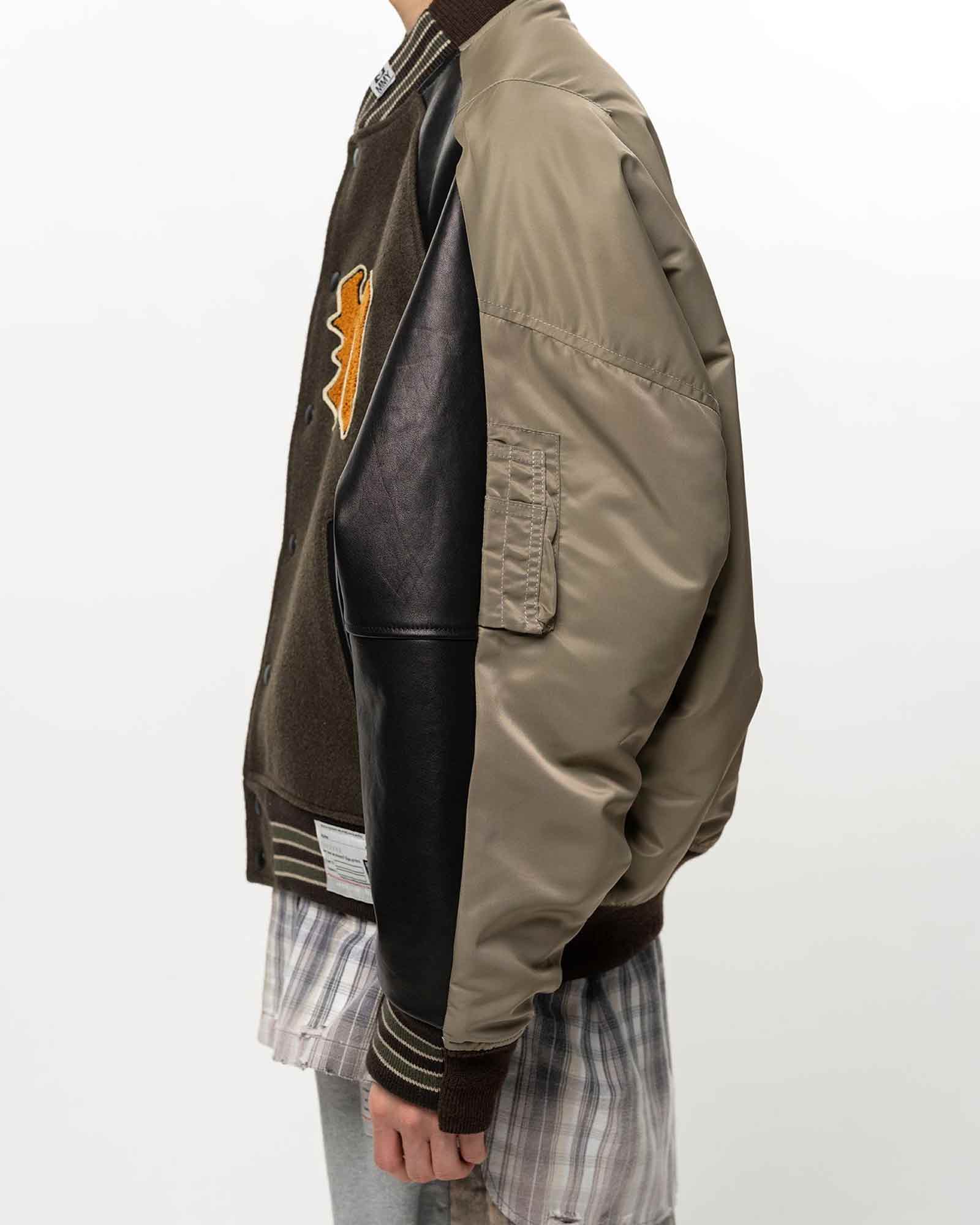 MIHARA YASUHIRO・Yasuhiro Mihara -  COMBINED STADIUM×BOMBER BL / KHAKI