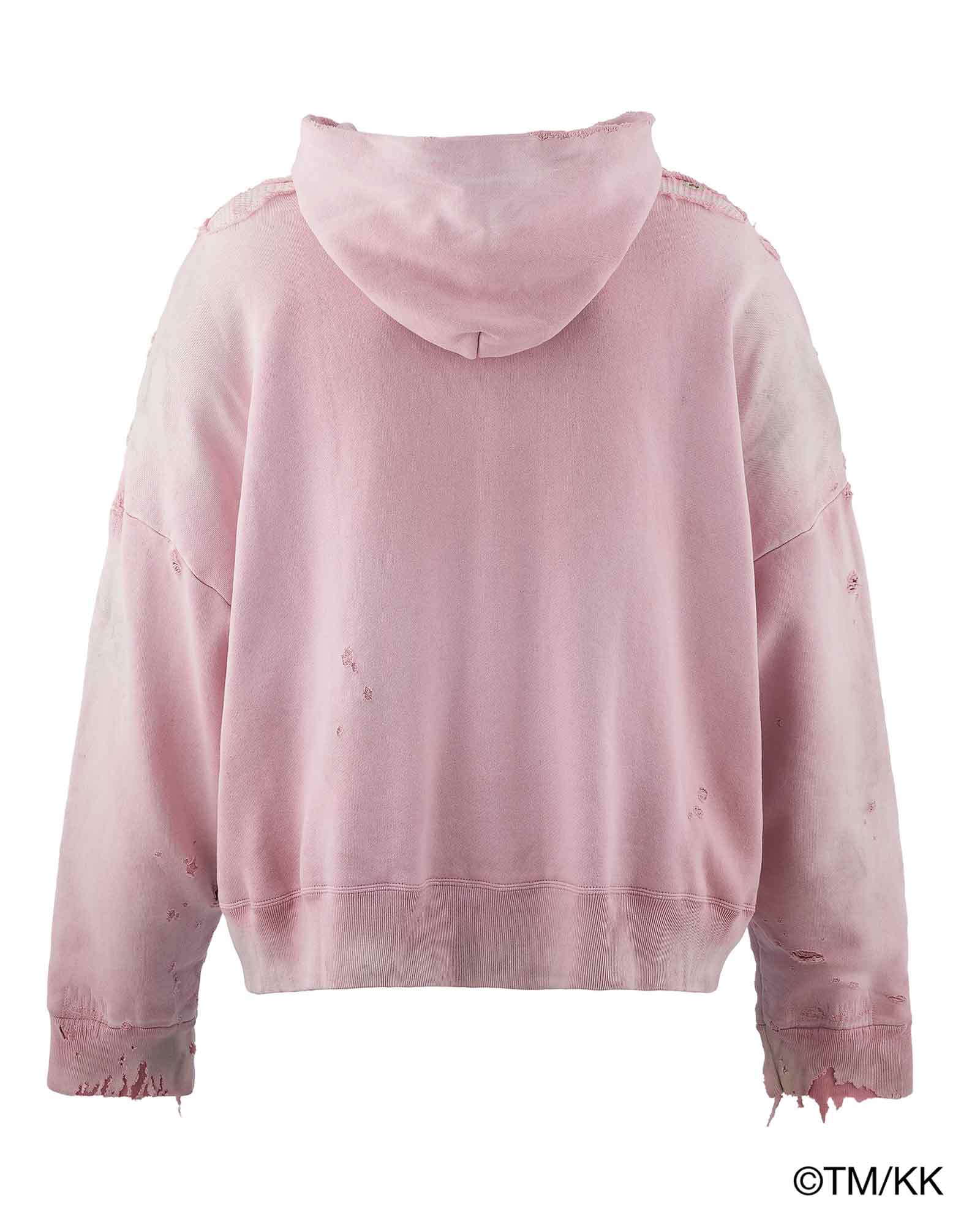 mononoke・made・モノノケメイド - パーカー・フーディ DOUBLE FC ZIP HDIE / SAKURA/PINK
