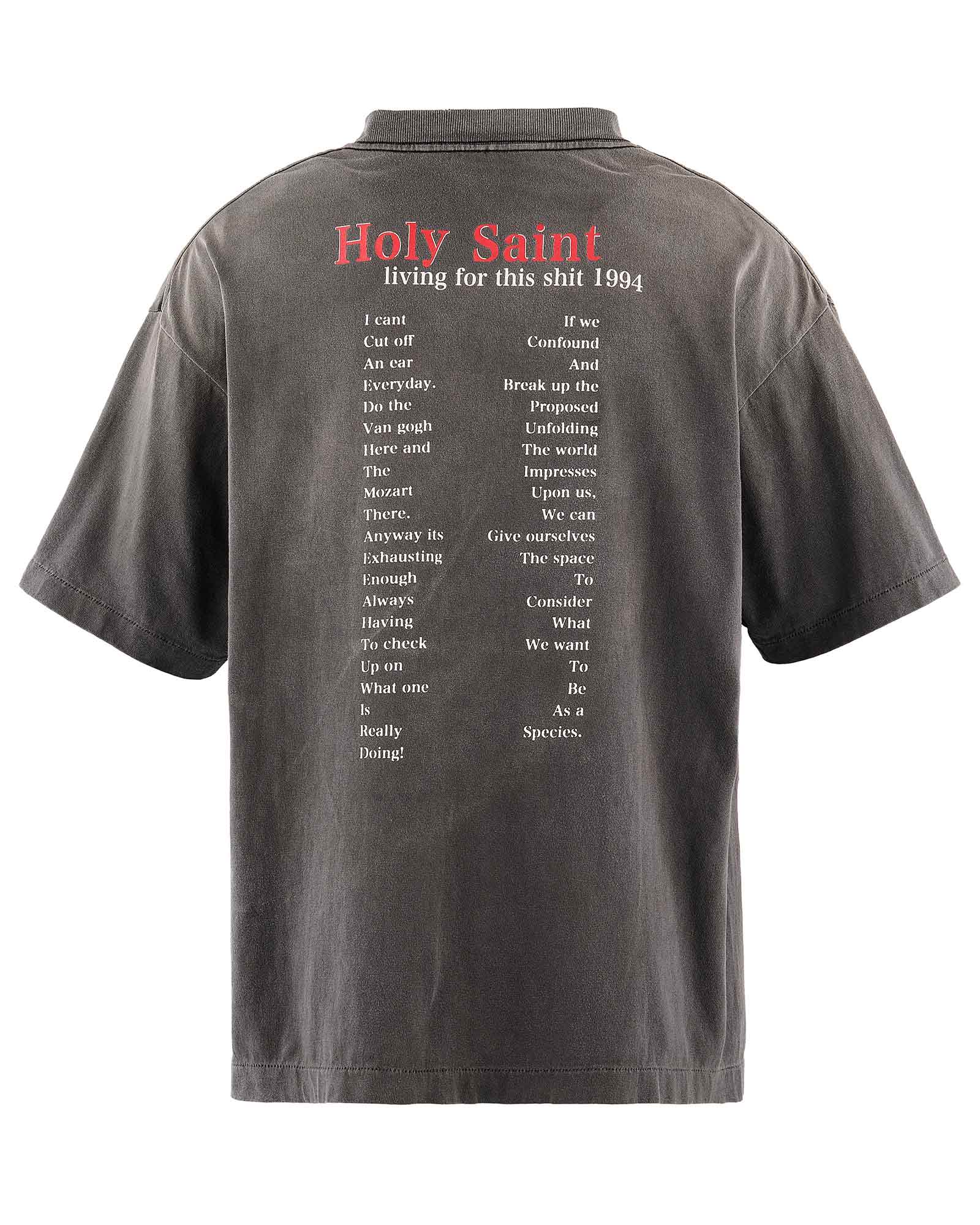 ©SAINT M××××××・セントマイケル - Tシャツ・カットソー SS T-SHIRT/LOVE CICULATION / BLACK