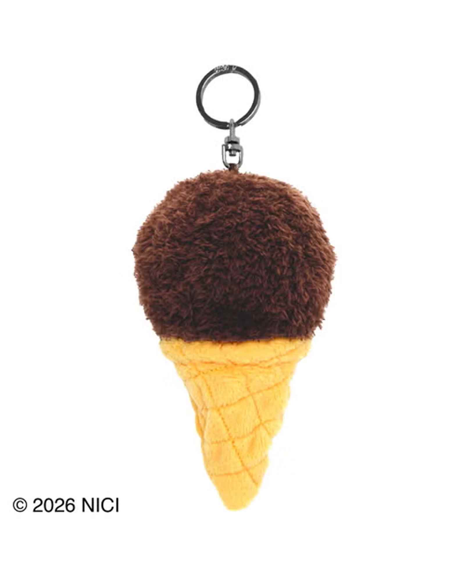 NICI・ニキ -  BB アイスクリームチョコレート＋シュナウザー 6cm / MULTI