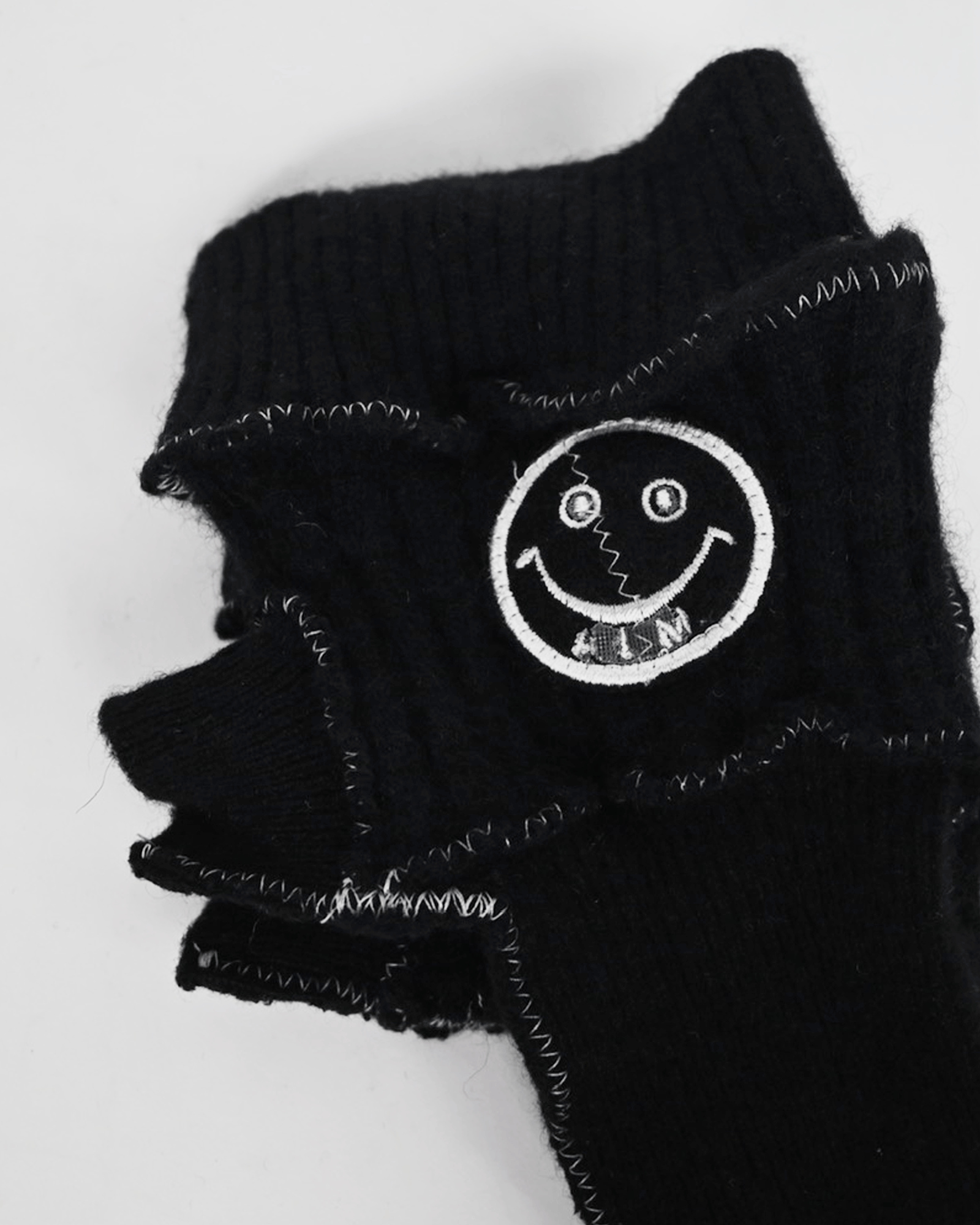 A LOVE MOVEMENT・ア・ラブ・ムーブメント - ファッション小物 CASHMERE GLOVES 10 / BLACK