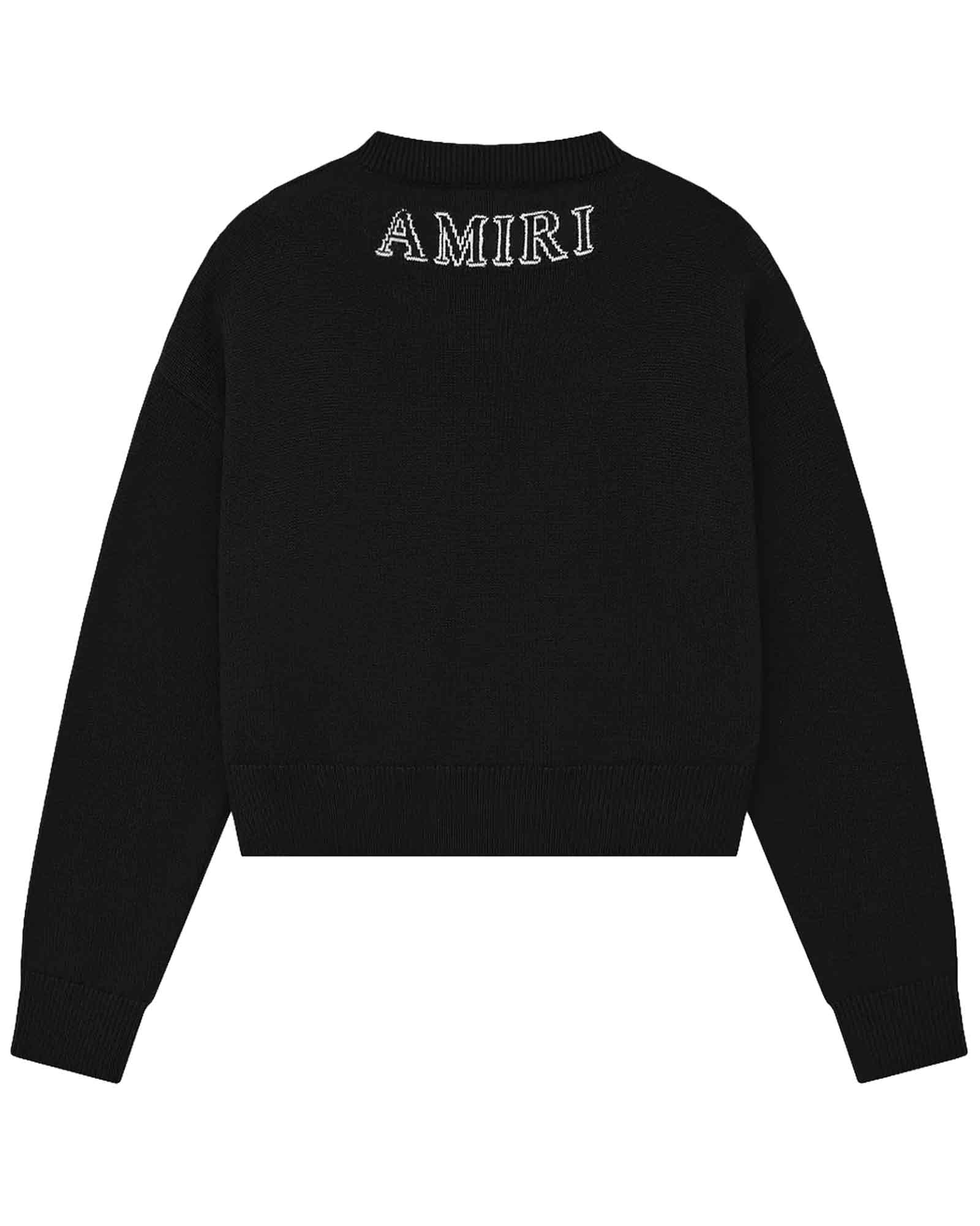 AMIRI・アミリ - ニット・セーター MA SWEATER / BLACK