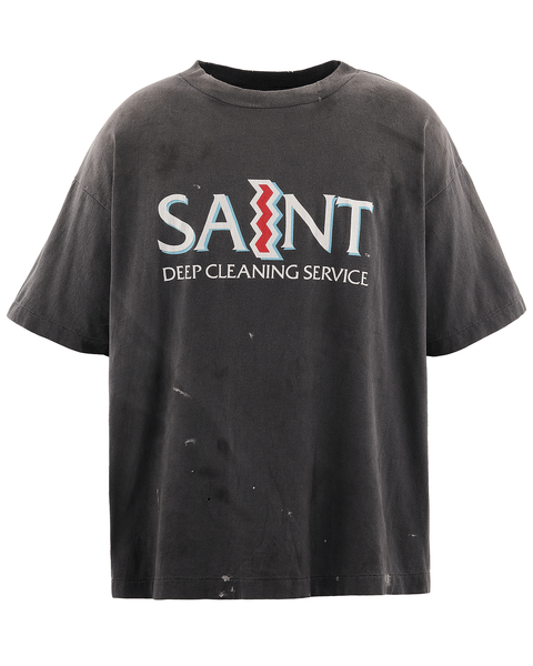 SAINT M×××××× (セントマイケル) SS26 SS T-SHIRT/SAINT/BLACK