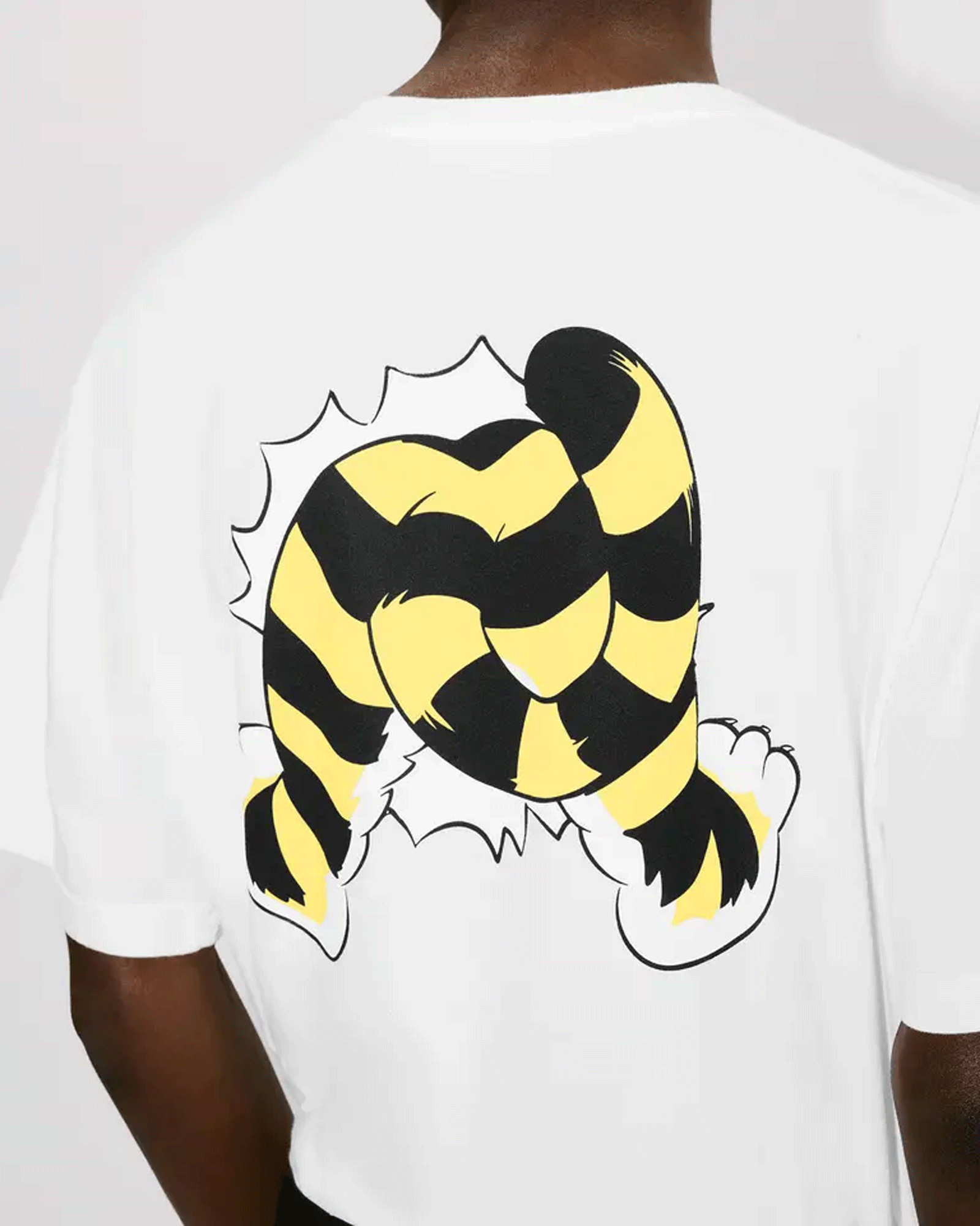 KENZO・Kenzo -  KENZO WILD TIGER OVERSIZE T-SHIRT / WHITE