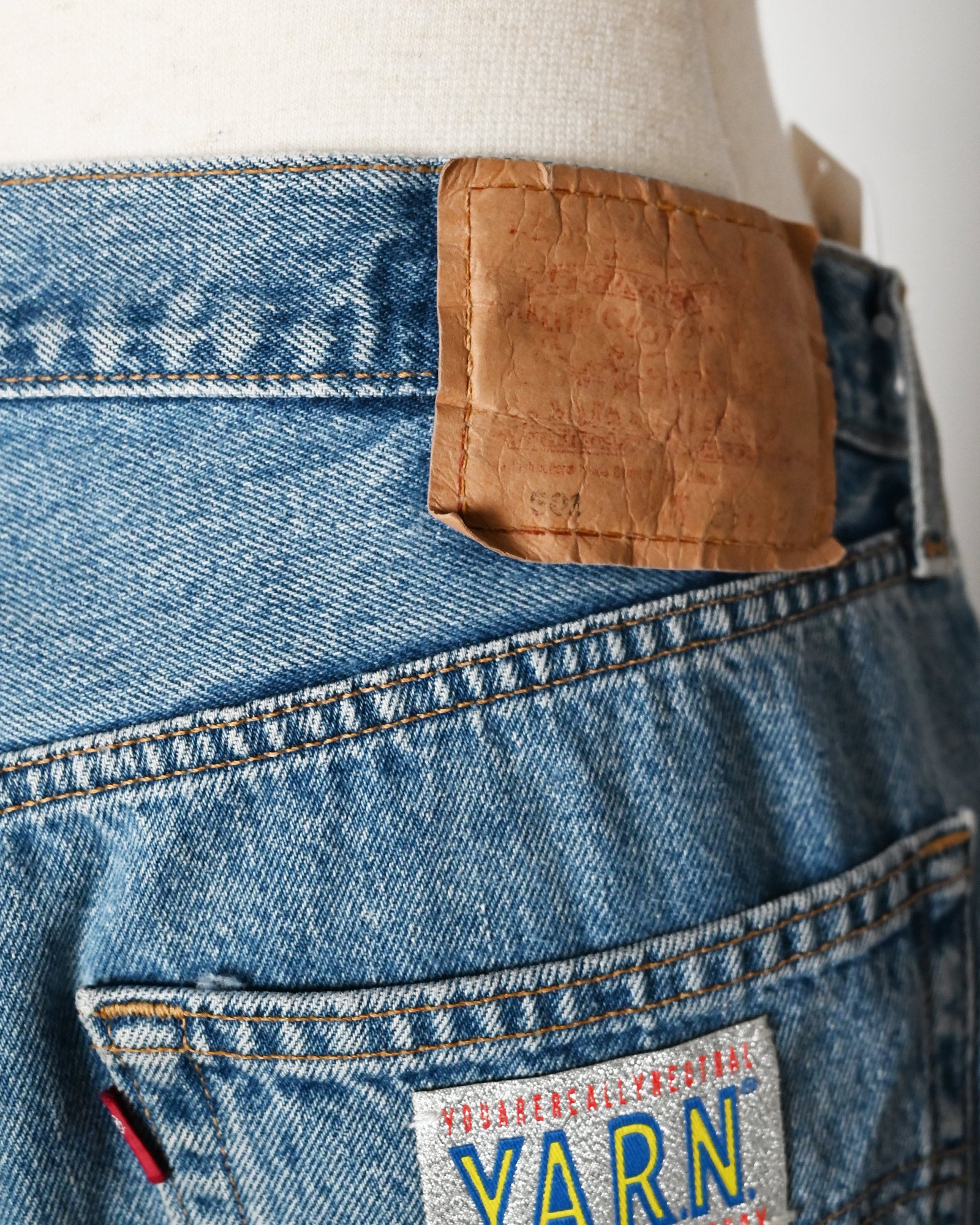 Y.A.R.N. (ヤーン) デニムパンツY.A.R.N. DENIM STARS-5 / MULTI