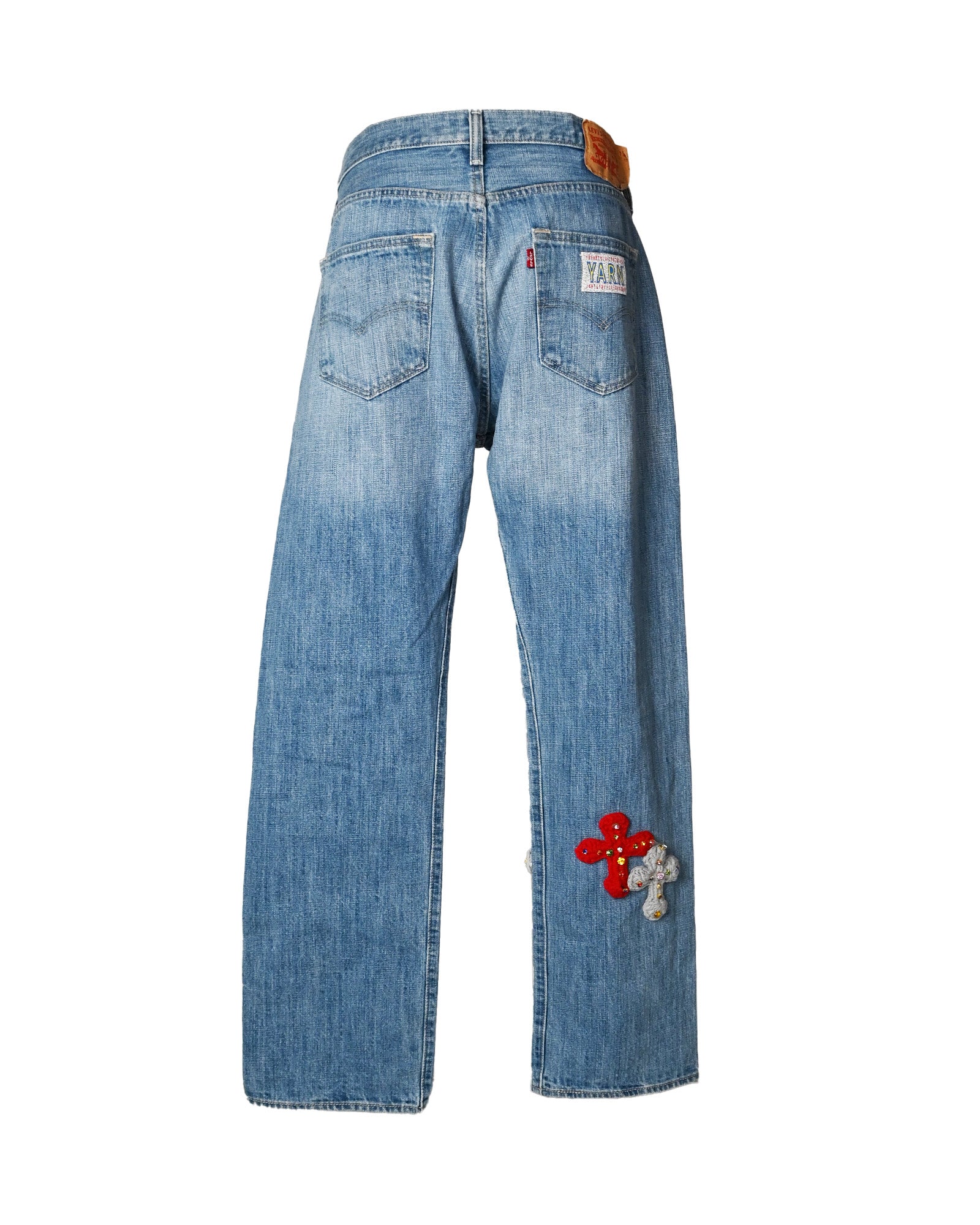 Y.A.R.N. （ヤーン）　デニムパンツ Y.A.R.N. (ヤーン) デニムパンツY.A.R.N. DENIM STARS-3 / MULTI