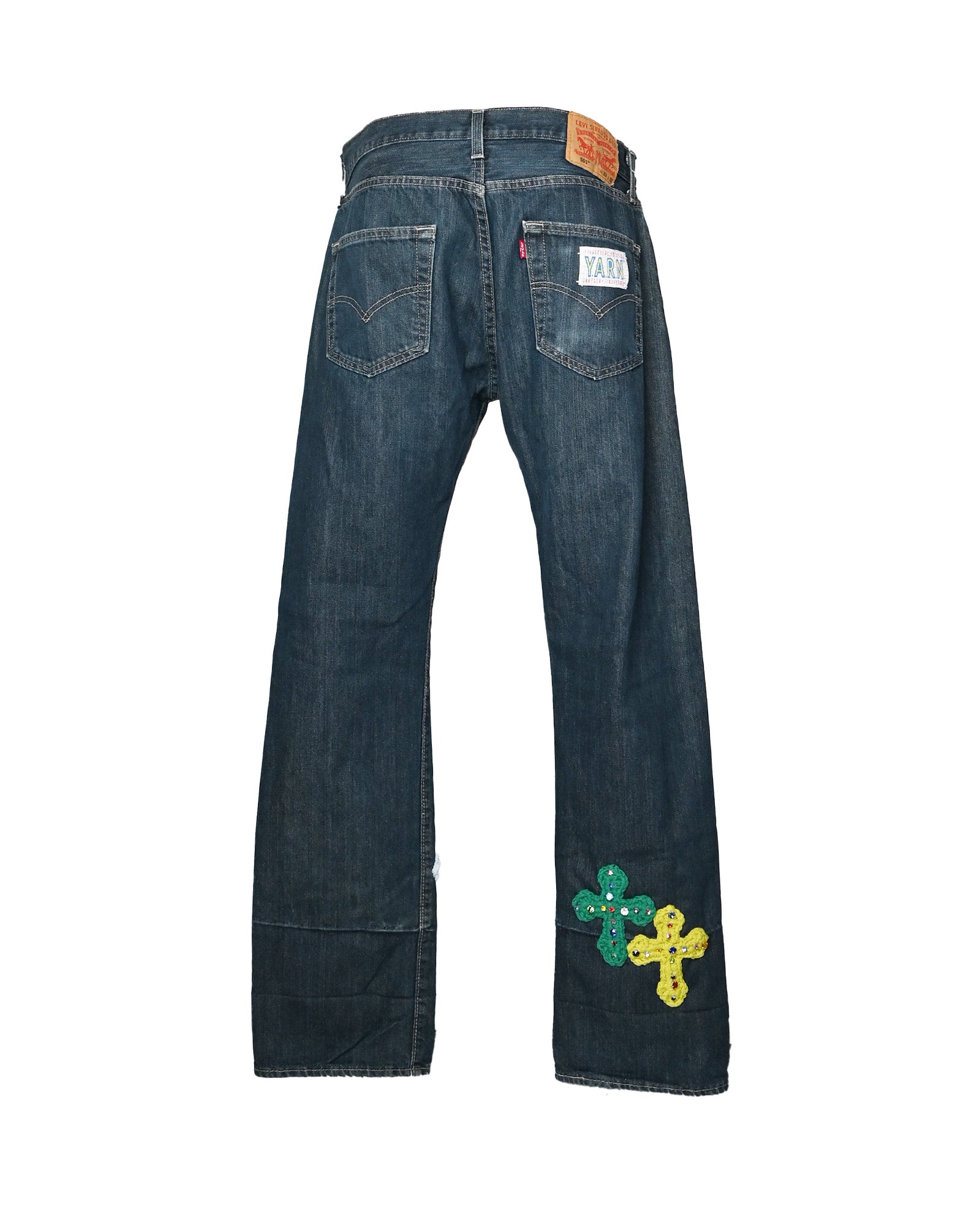 Y.A.R.N ヤーン デニム パンツ　LEVI’S Y.A.R.N. (ヤーン) デニムパンツY.A.R.N. DENIM STARS-2 / MULTI