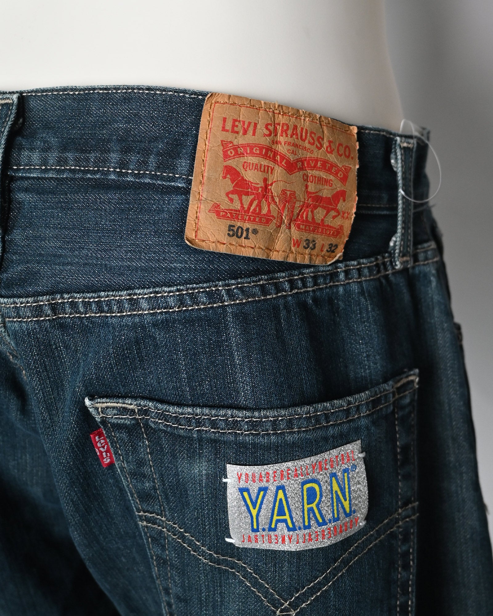 Y.A.R.N. （ヤーン）　デニムパンツ Y.A.R.N. (ヤーン) デニムパンツY.A.R.N. DENIM STARS-2 / MULTI