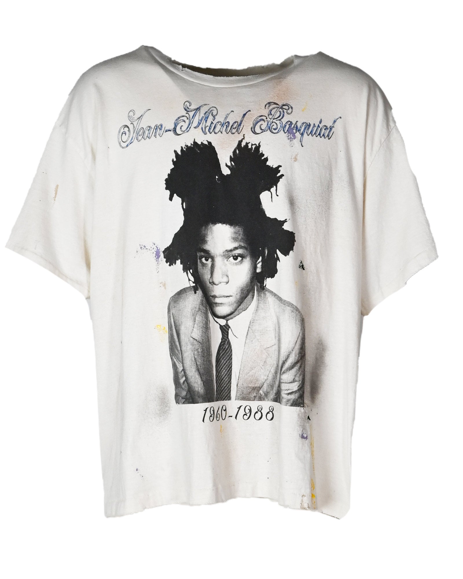 RDL S/S BASQUIAT TEE / OFF WHITE