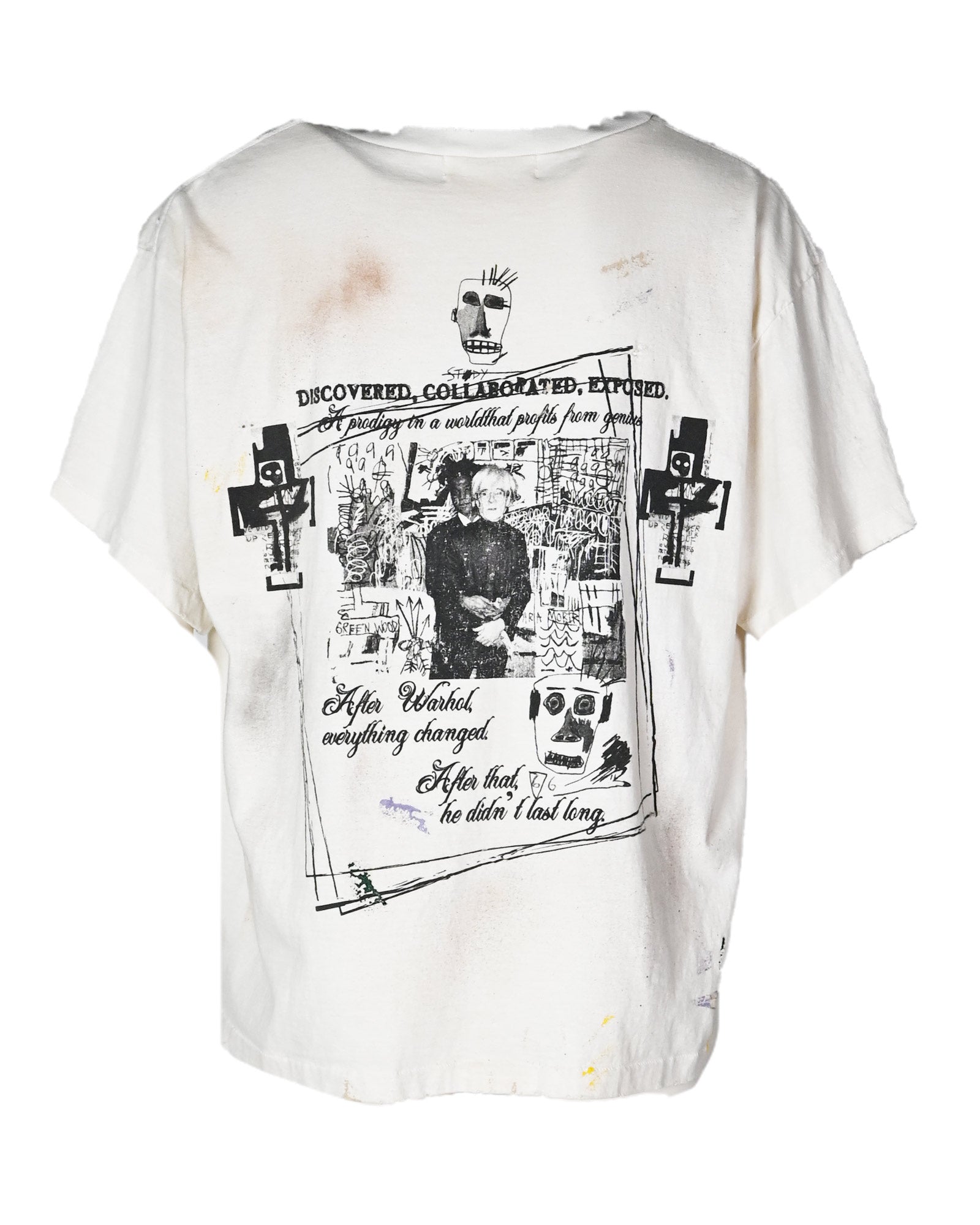 RDL S/S BASQUIAT TEE / OFF WHITE | detail-online-store