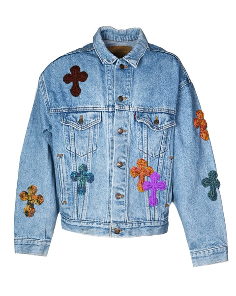 Y.A.R.N.(ヤーン) Y.A.R.N. DENIM JACKET AW19 / MULTI | Detail