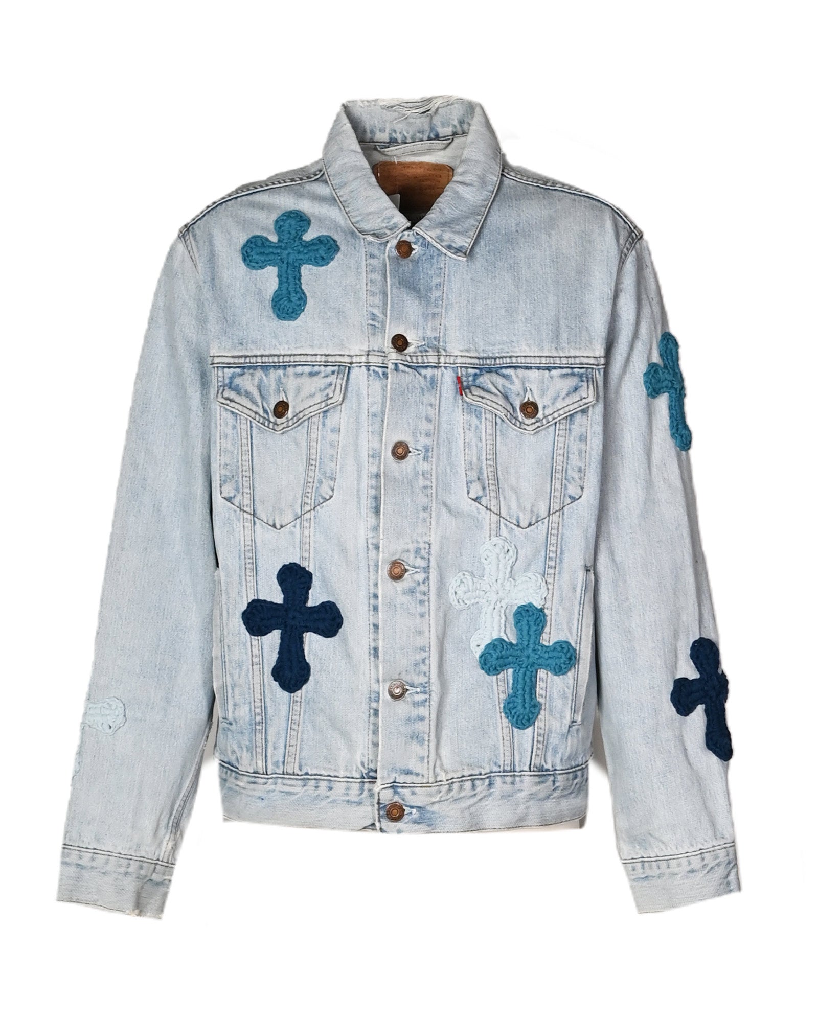 Y.A.R.N DENIM JACKET-2 / MULTI