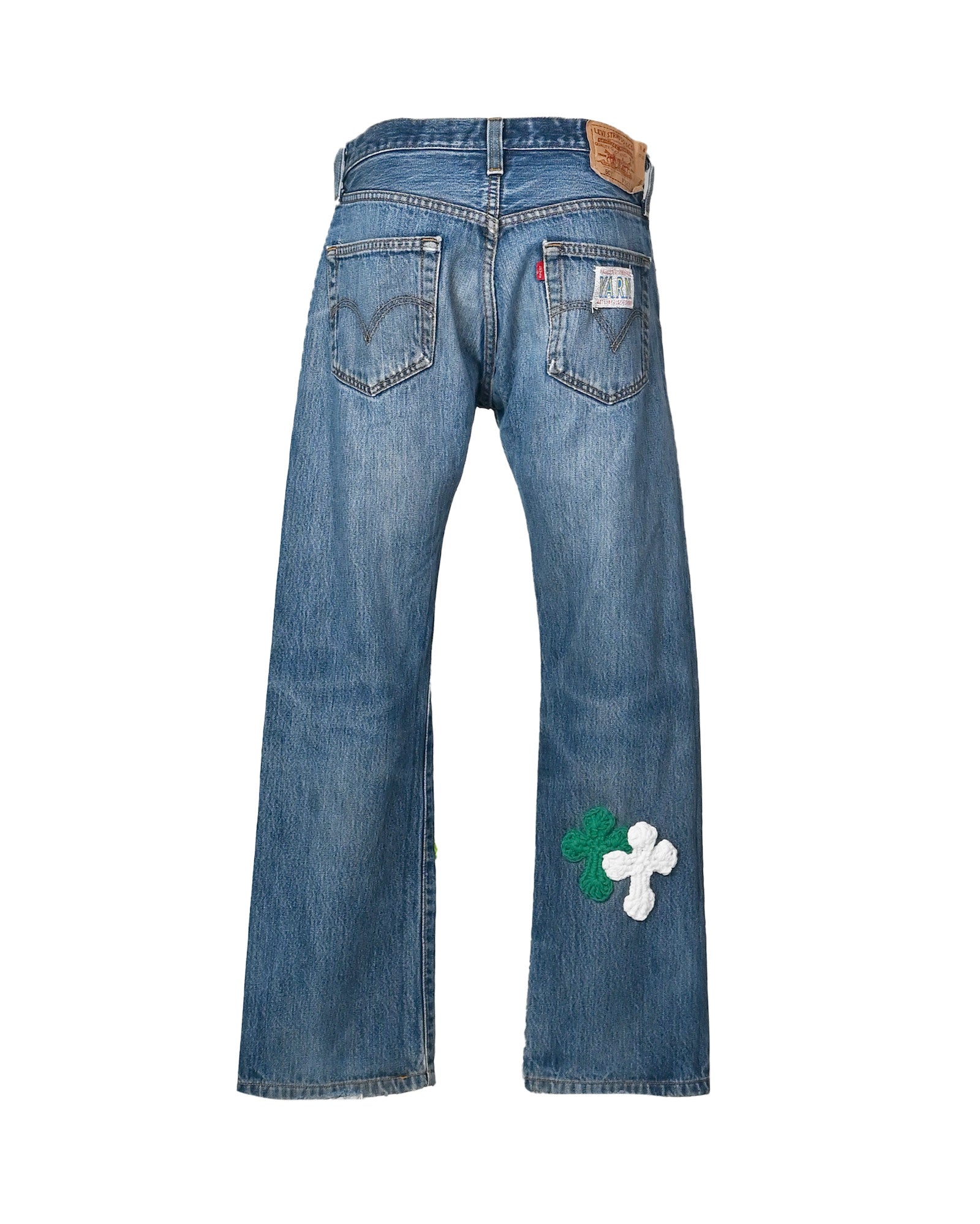 Y.A.R.N. （ヤーン）　デニムパンツ Y.A.R.N. (ヤーン) デニムパンツ Y.A.R.N. DENIM SS-11 / MULTI