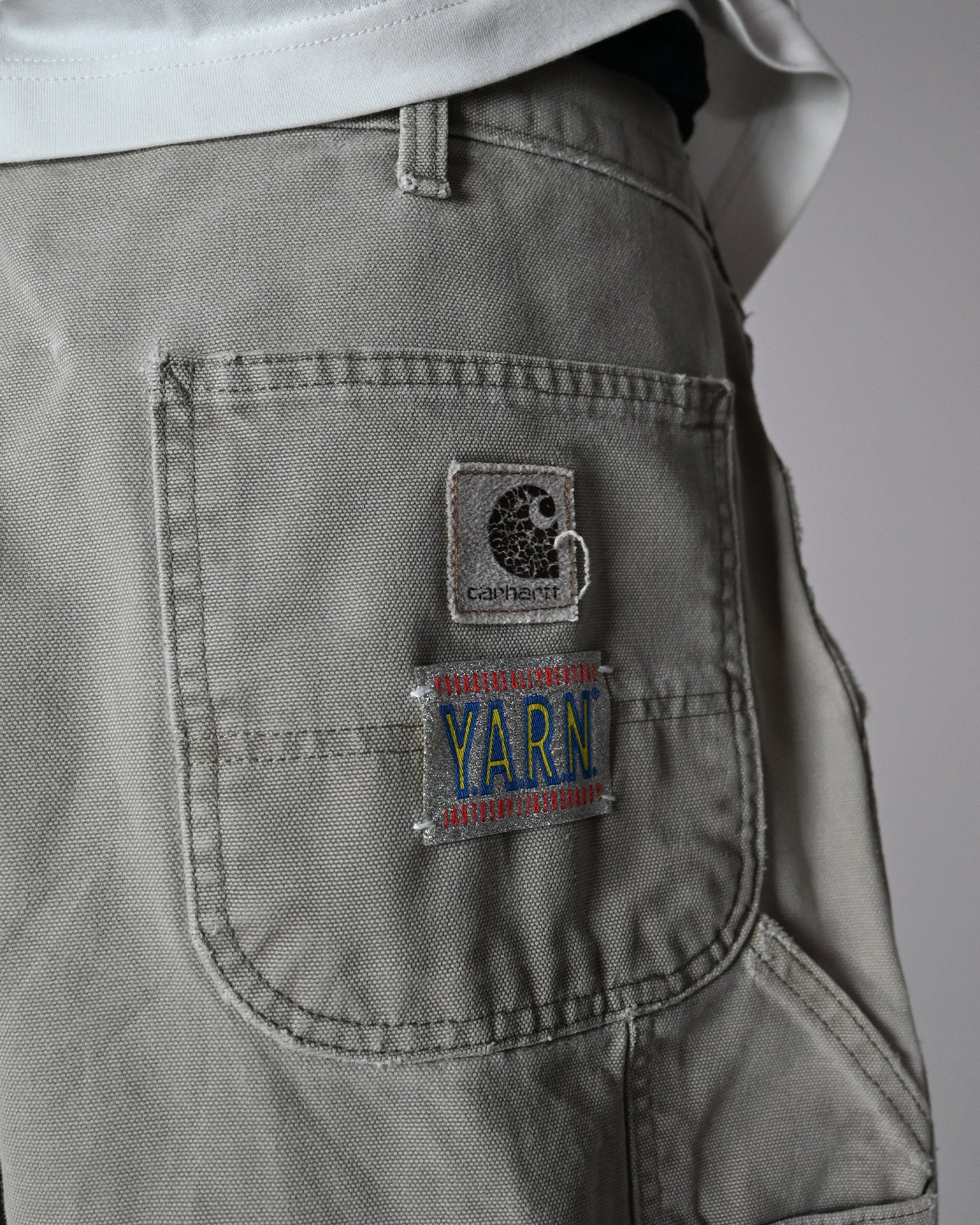 Y.A.R.N.・ヤーン - その他パンツ Y.A.R.N. CARHART PANTS-6 / GREY