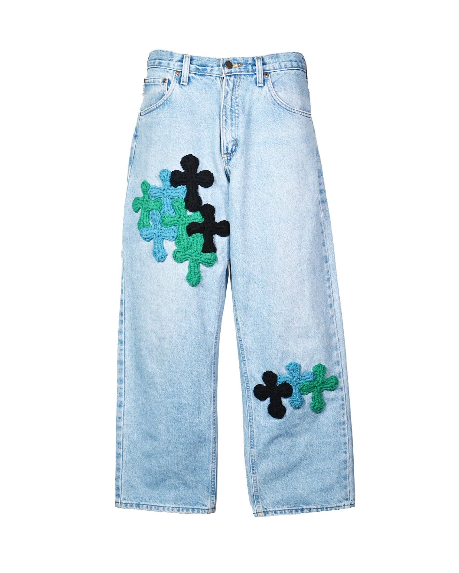 Y.A.R.N. CARHART PANTS-5 / INDIGO