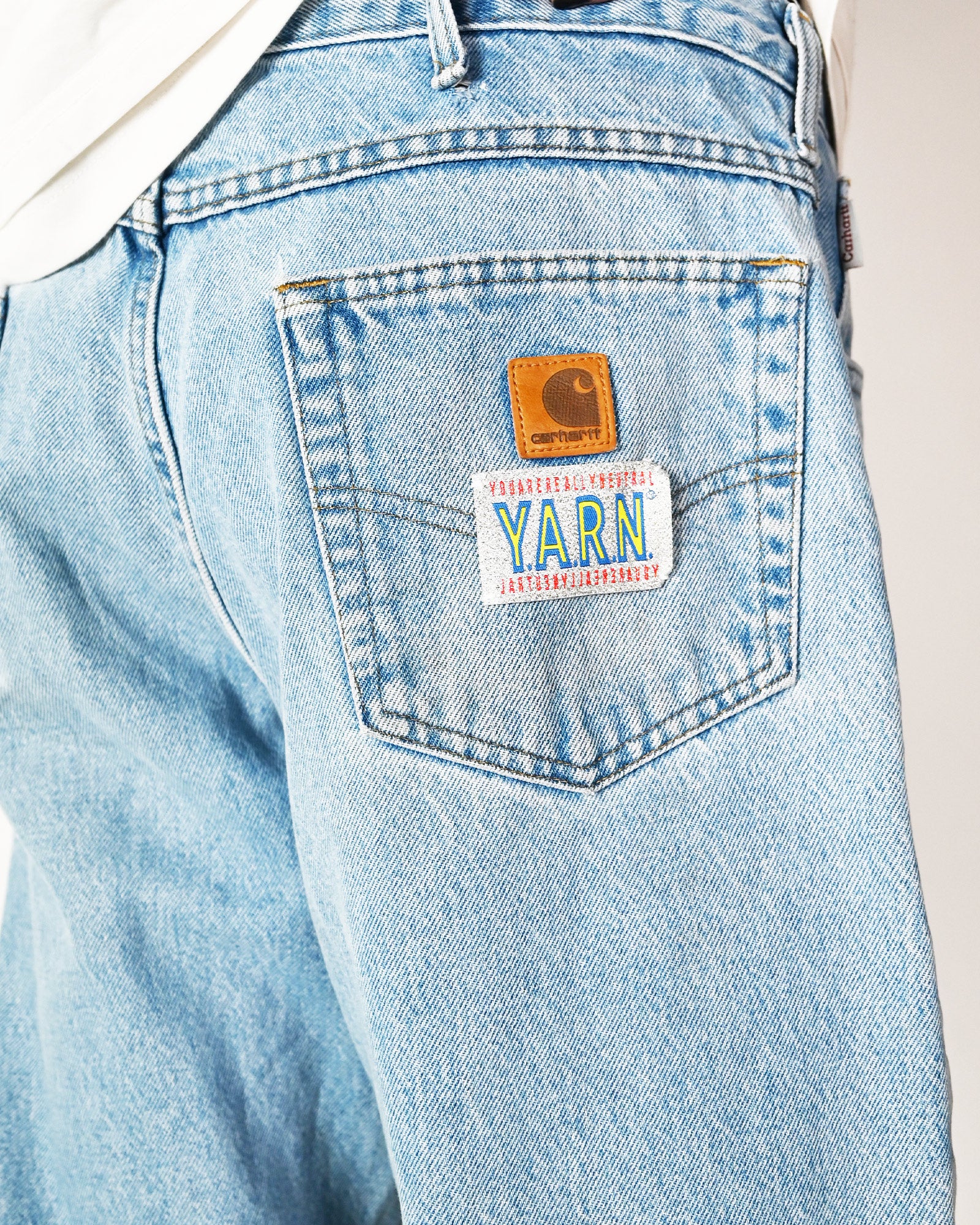 Y.A.R.N.・ヤーン - デニムパンツ Y.A.R.N. CARHART PANTS-5 / INDIGO