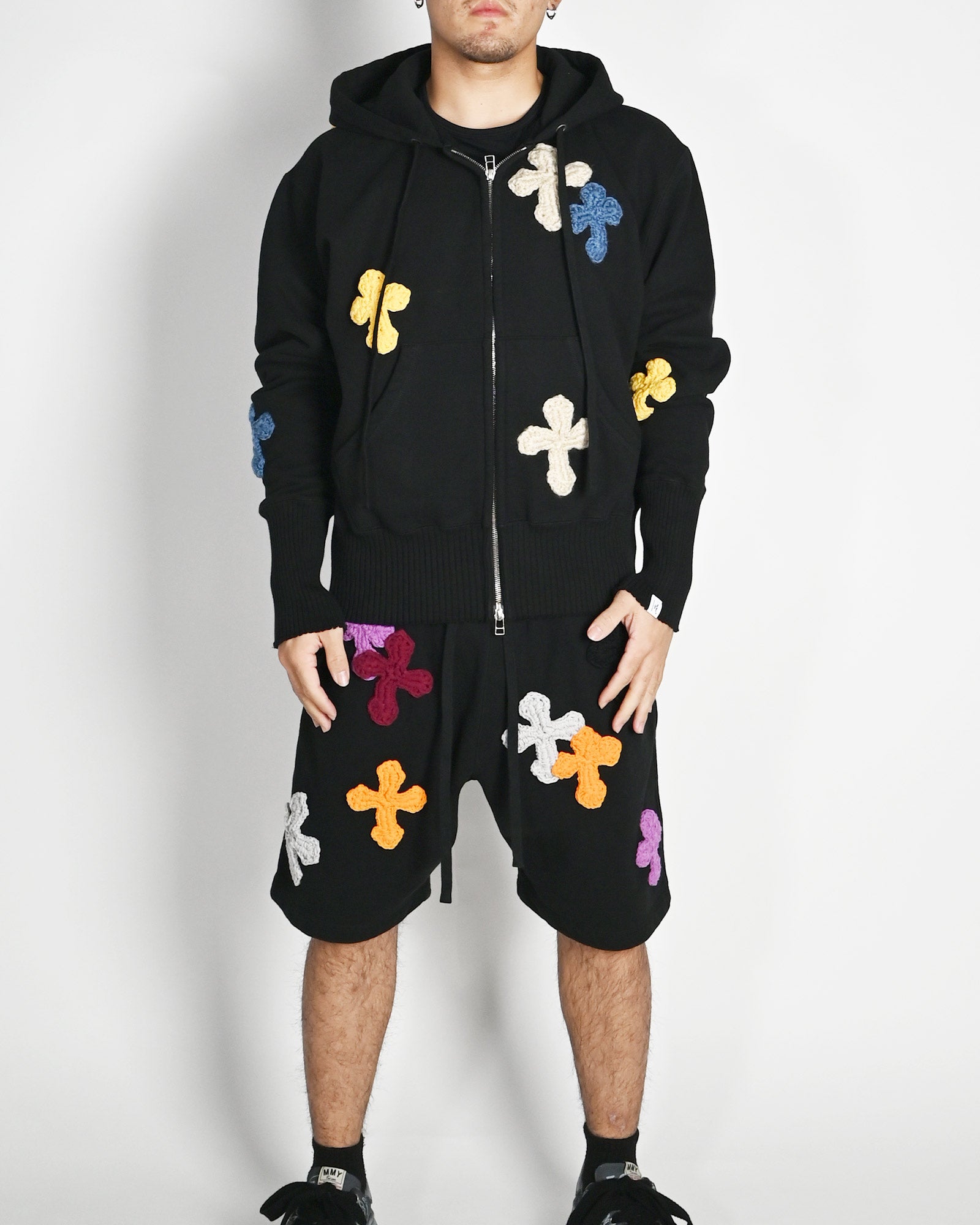 Perfectribs・perfect ribs -  Y.A.R.N. × PERFECTRIBS ZIP HOODIE-001 / MULTI