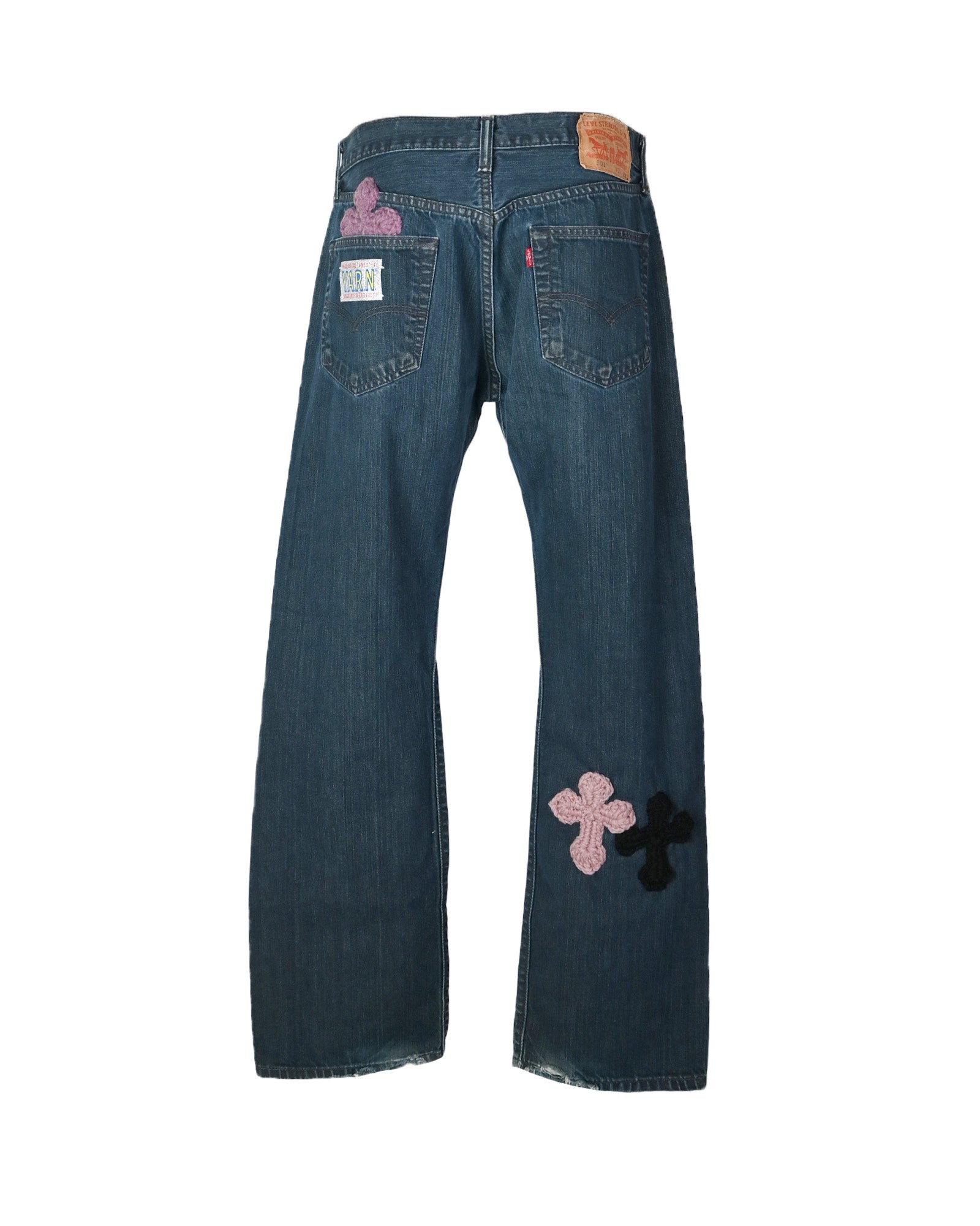 Y.A.R.N.・ヤーン - デニムパンツ Y.A.R.N. DENIM SS-7 / MULTI