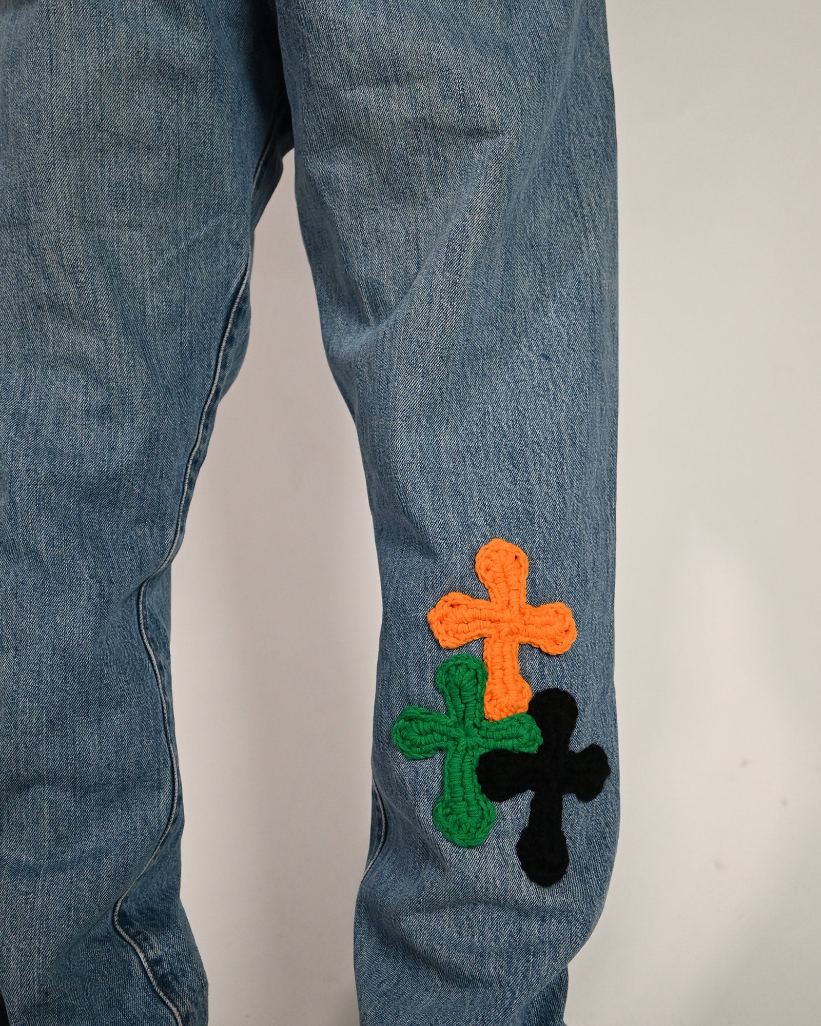 Y.A.R.N.・ヤーン - デニムパンツ Y.A.R.N. DENIM AW12 / MULTI