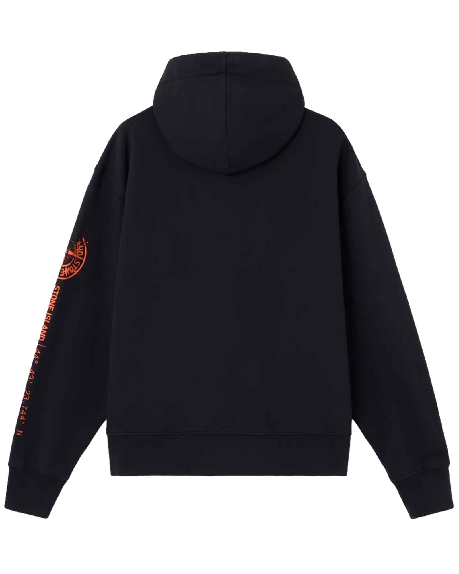 STONE ISLAND・ストーンアイランド - トップス COTTON FLEECE 6100009 / BLACK