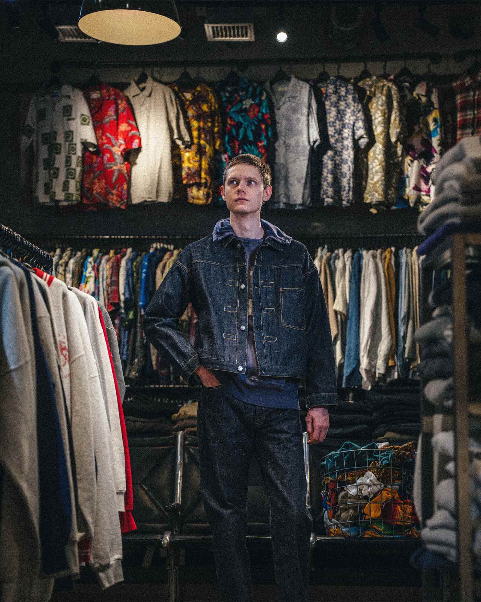 ©SAINT M××××××・セントマイケル - デニムジャケット BBJ_DENIM JACKET 1ST / REGID / BLUE