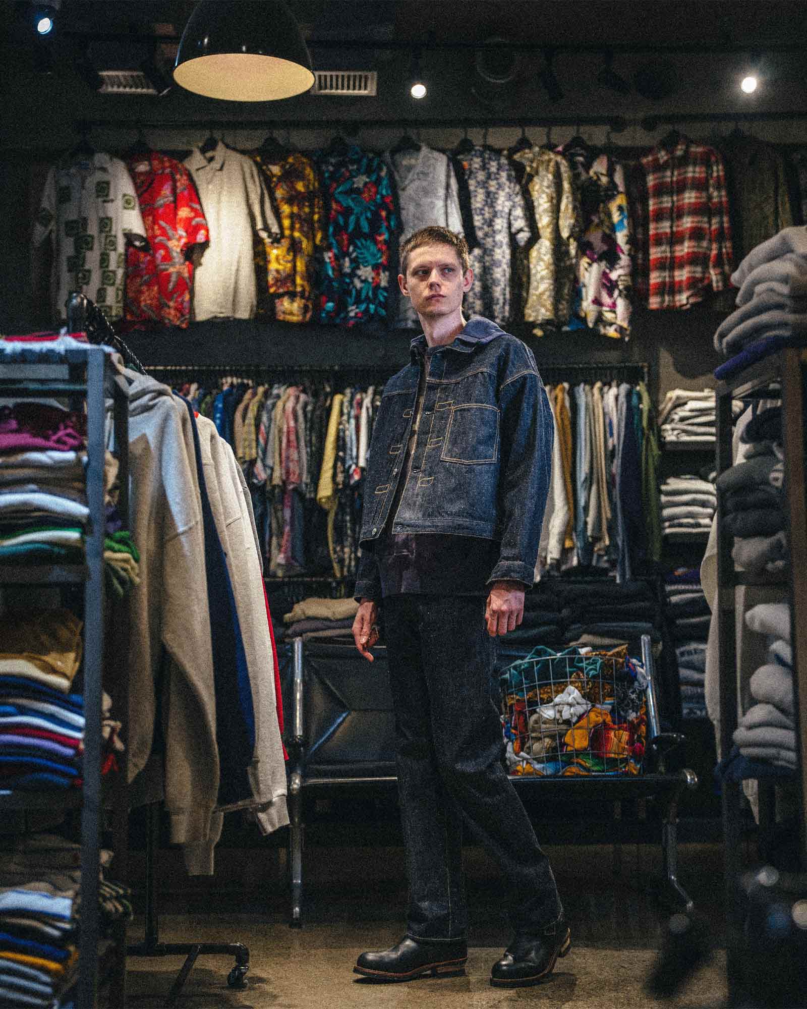 ©SAINT M××××××・セントマイケル - デニムジャケット BBJ_DENIM JACKET 1ST / REGID / BLUE