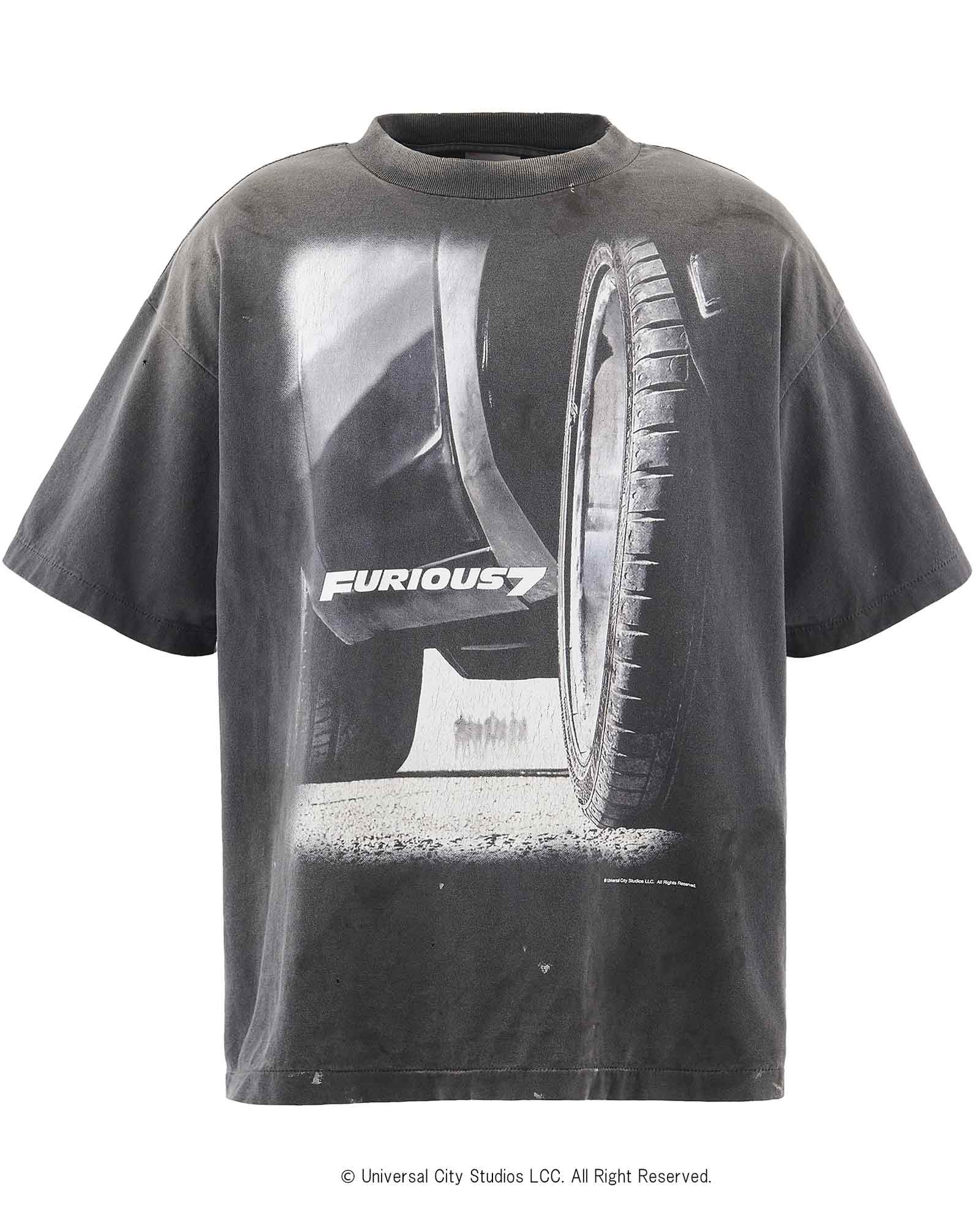 FF_SS TEE/FURIOUS 7 / BLACK