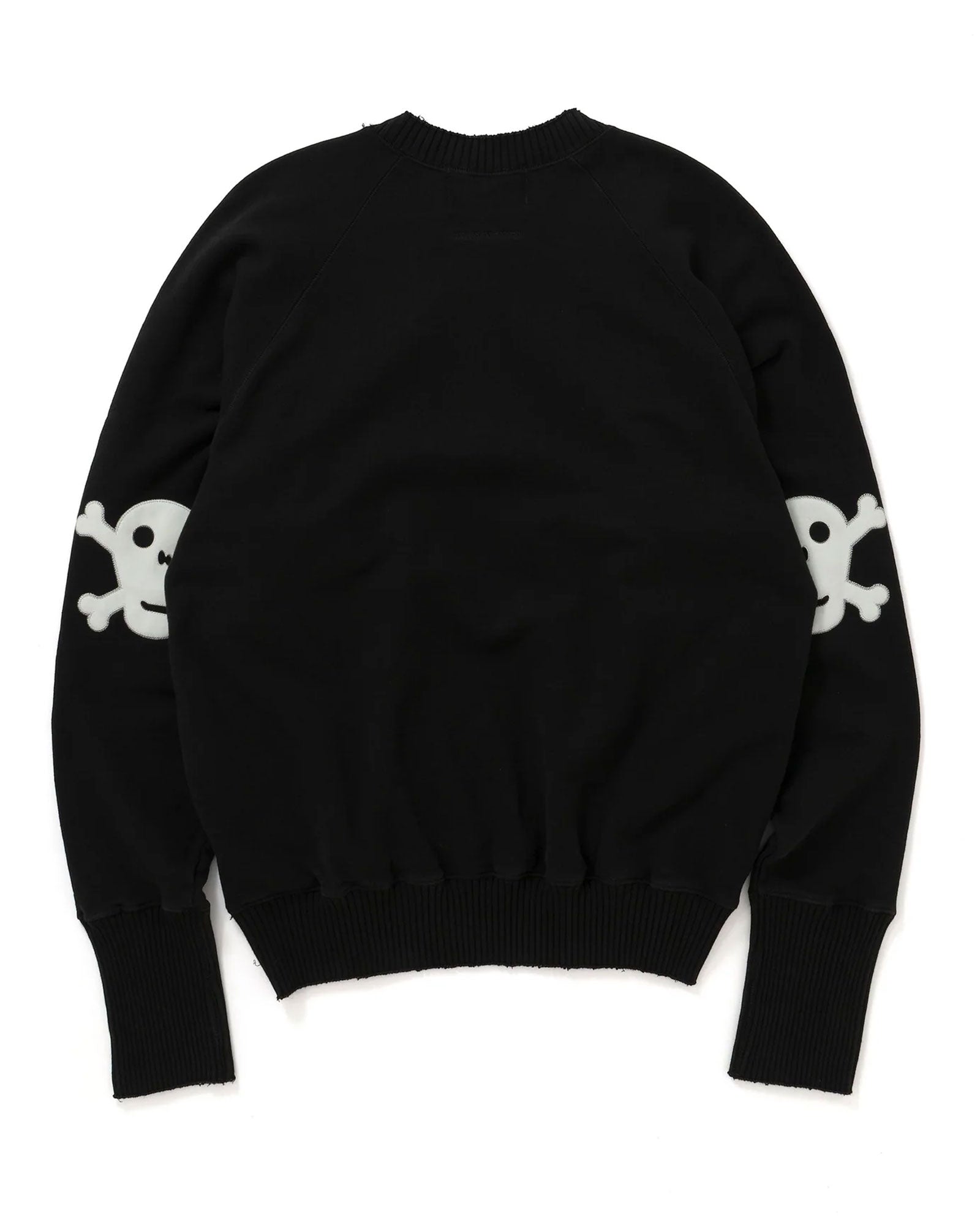 Perfectribs・パーフェクトリブズ - スウェット PERFECT RIBS × HAROSHI STRANGE SLEEVE CREW NECK SWEAT SHIRTS / BLACK