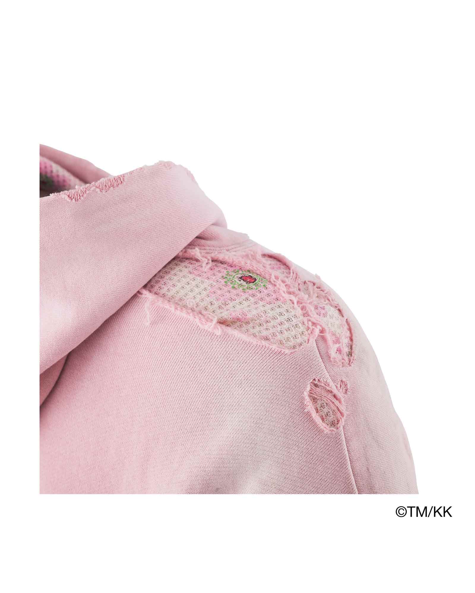 mononoke・made・モノノケメイド - パーカー・フーディ DOUBLE FC ZIP HDIE / SAKURA/PINK