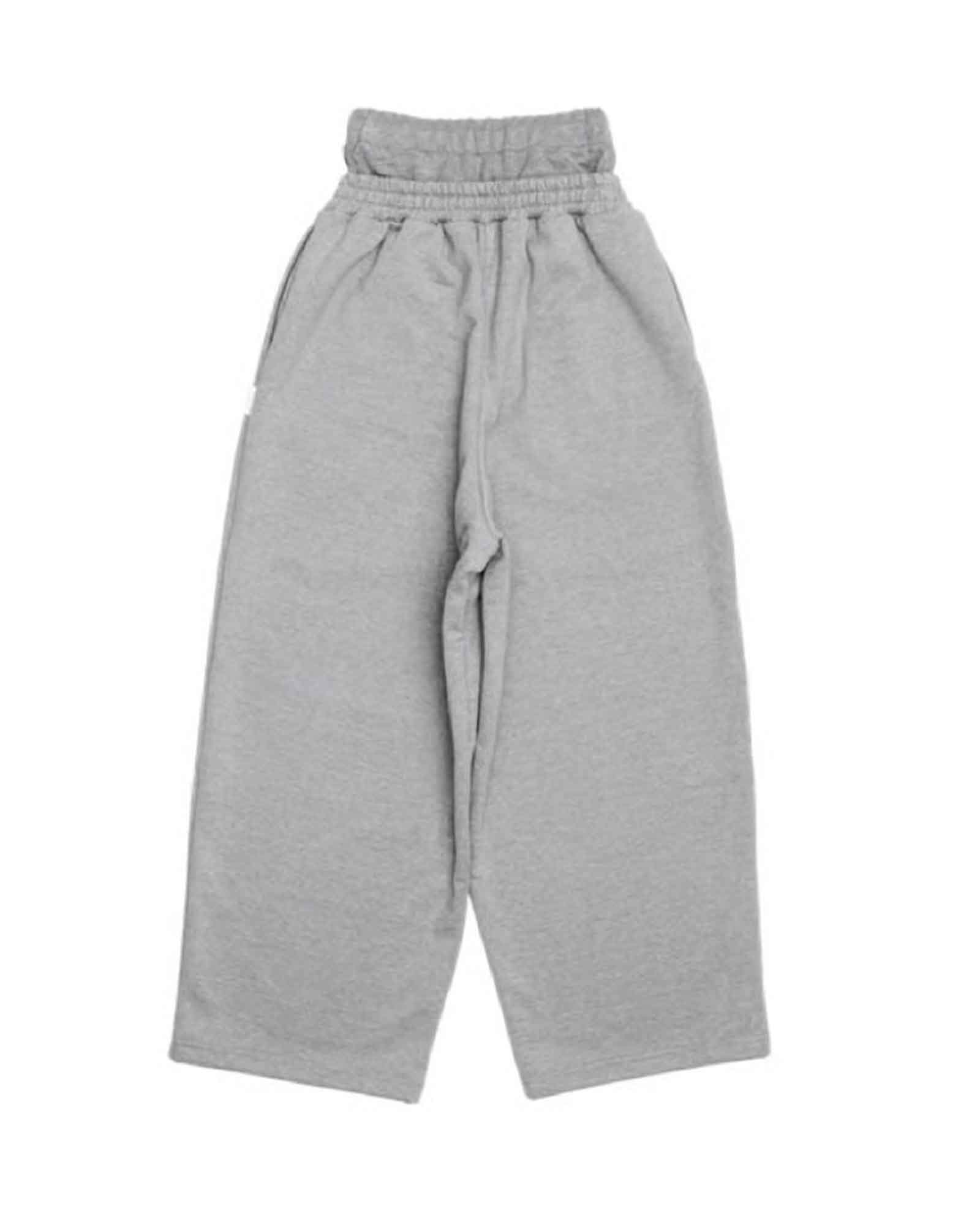 BASICKS・ベイシックス - スウェットパンツ LAYERED SWEAT TROUSERS / GLAY