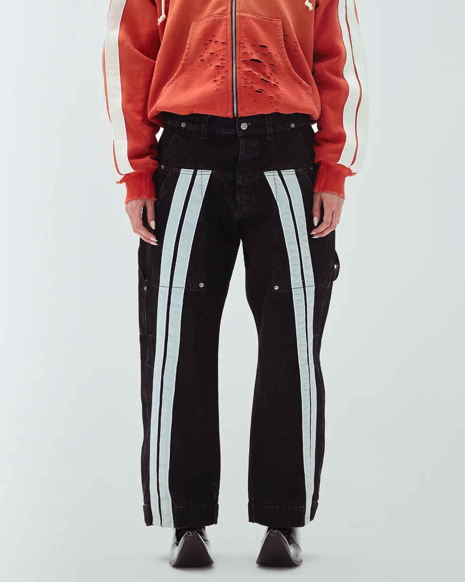 RRR123・リヴィントン ロイ レビス - デニムパンツ SHAKER PANTS / BLACK