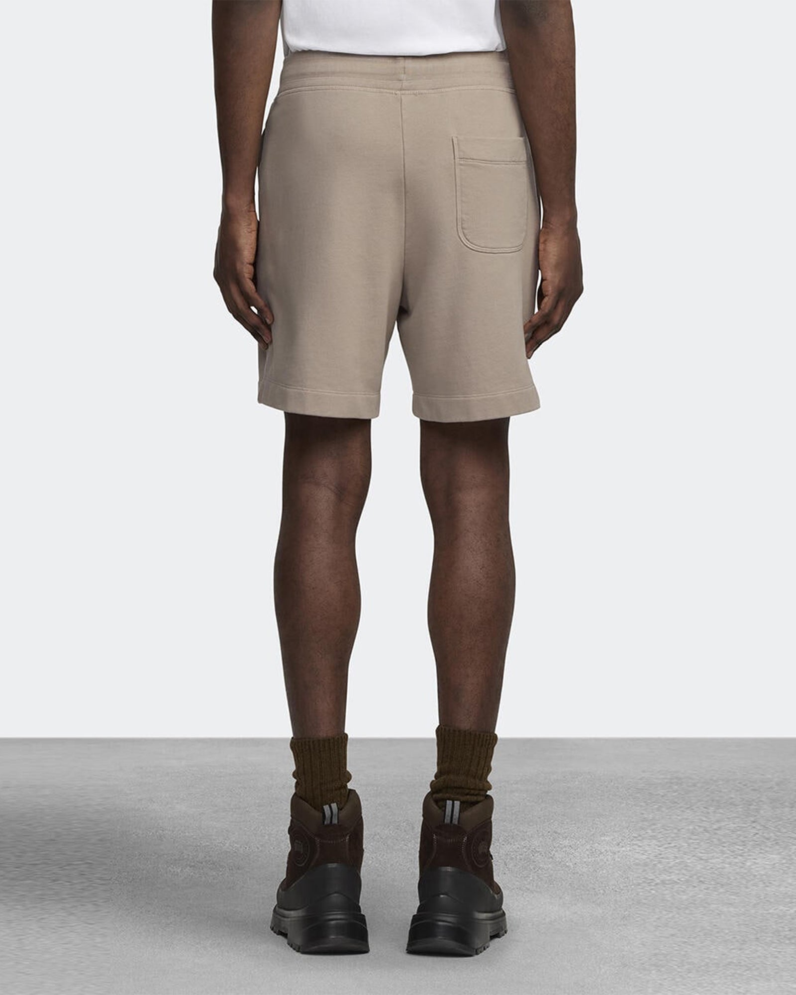 CANADA GOOSE・カナダグース - ハーフ・ショートパンツ HURON SHORT / LIMESTONE