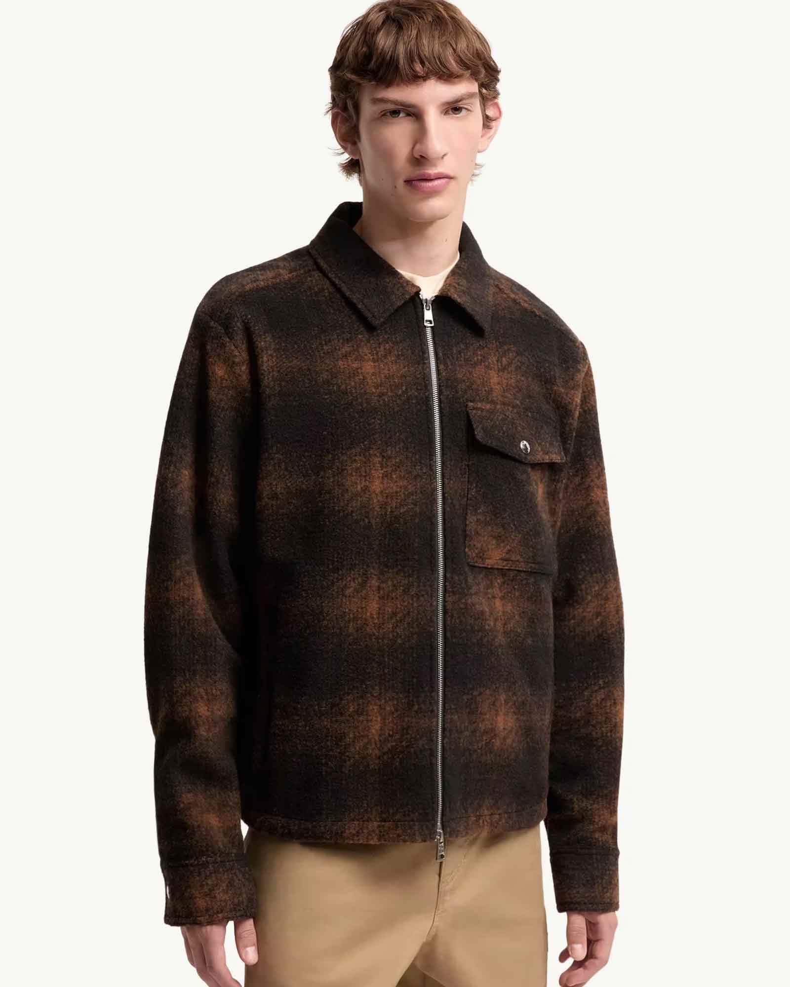MONCLER・モンクレール - シャツ SHIRT / BROWN