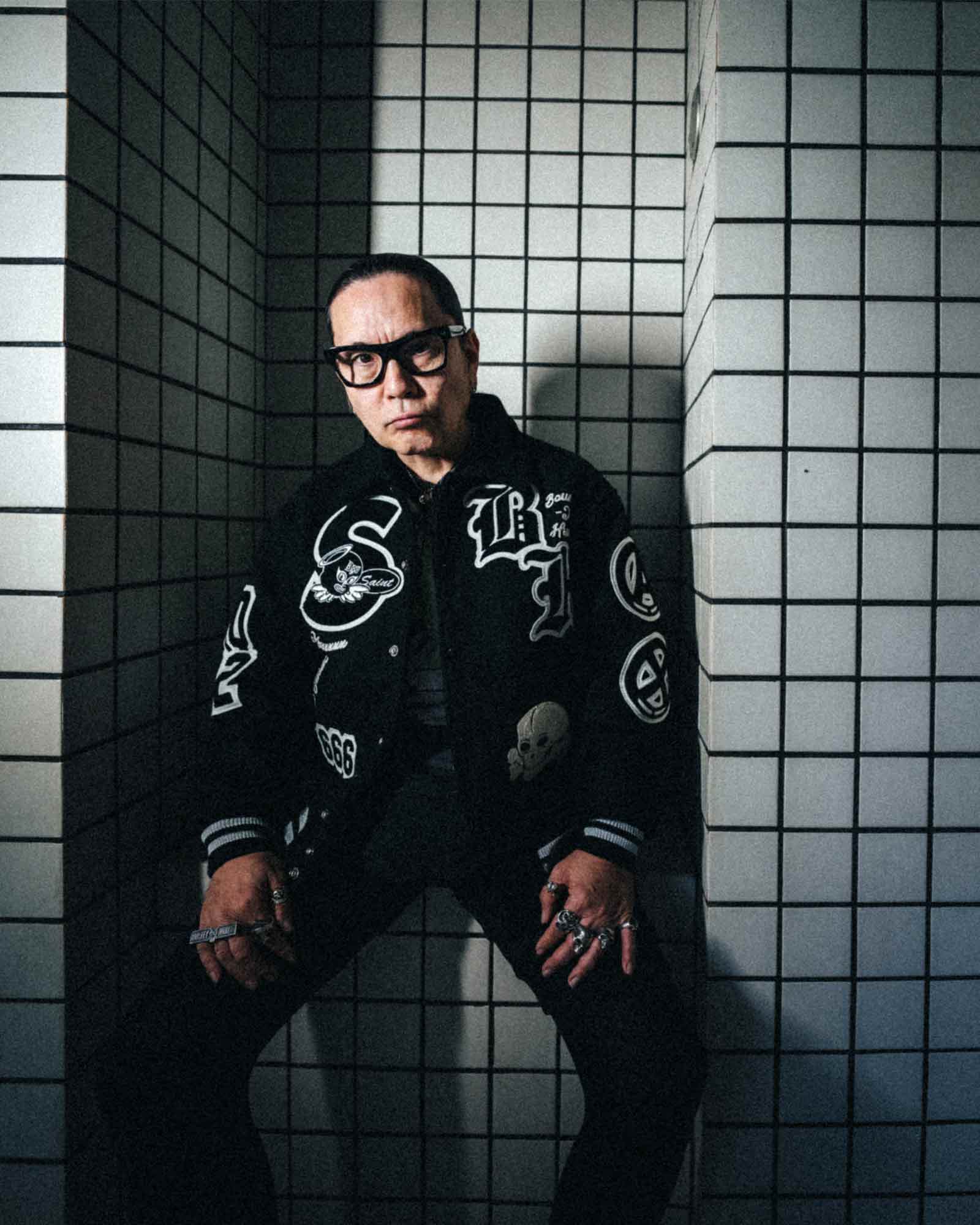 SAINT M×××××× (セントマイケル) SS26 BH_VARSITY JKT/SNT HUNTER