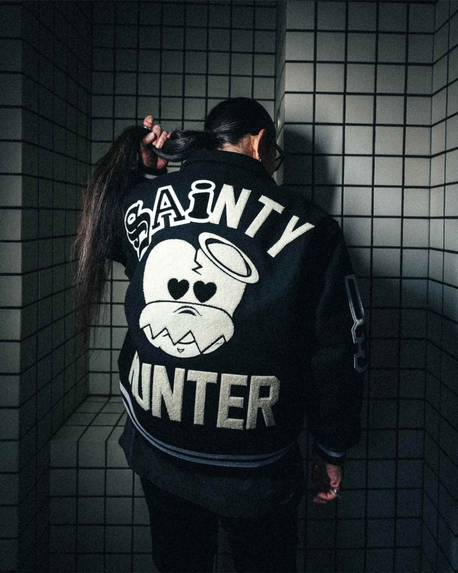 SAINT M×××××× (セントマイケル) SS26 BH_VARSITY JKT/SNT HUNTER