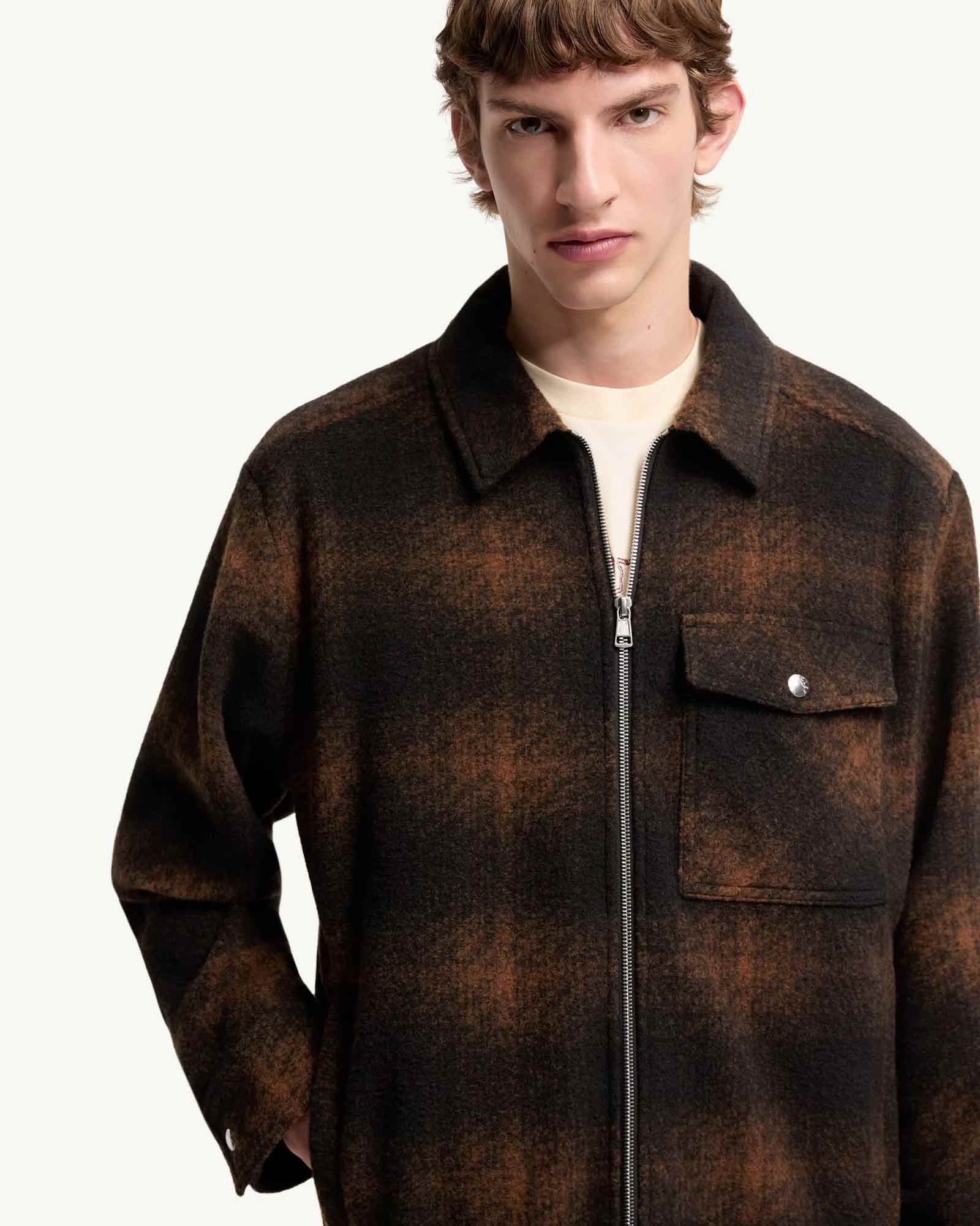 MONCLER・モンクレール - シャツ SHIRT / BROWN