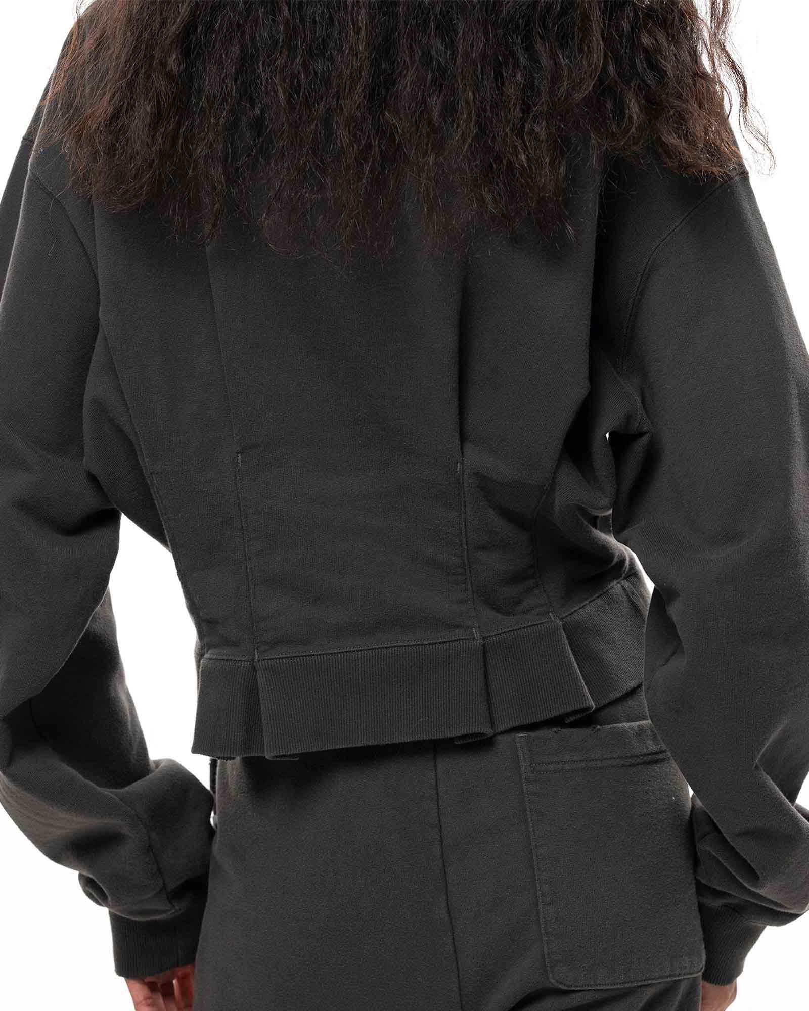 MIHARA YASUHIRO・ミハラヤスヒロ - スウェット WAIST TUCKED PULLOVER / CHARCOAL