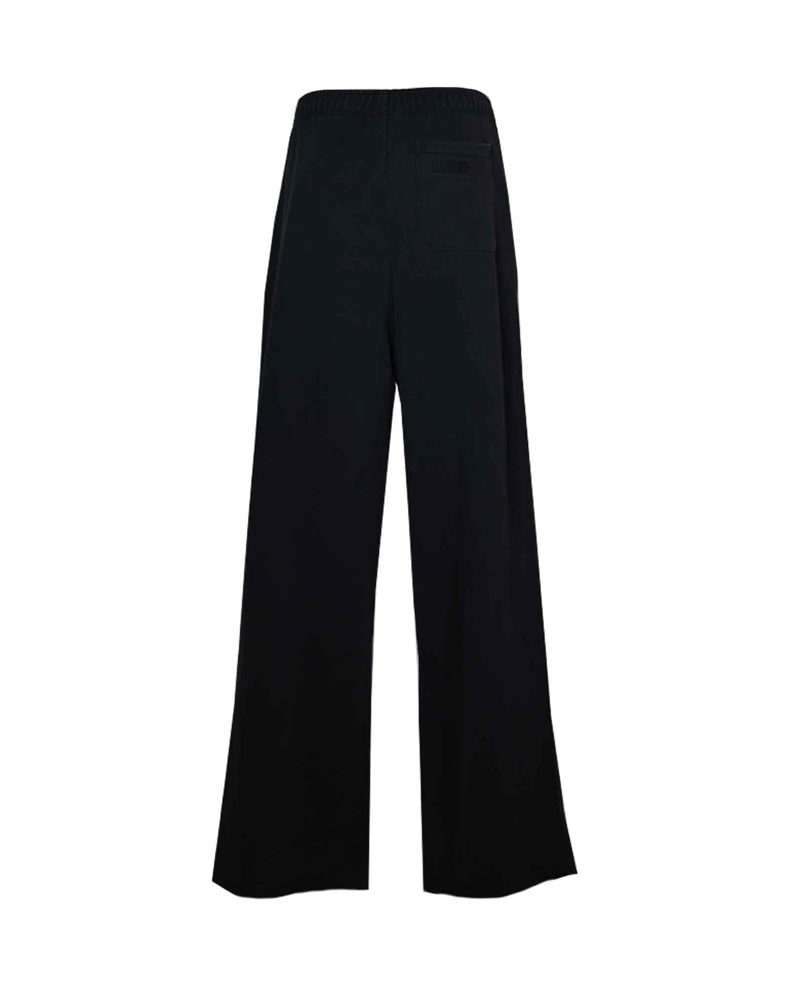 VETEMENTS・Vetements -  COF LOGO BAGGY SWEATPATNS / WASHED BLACK