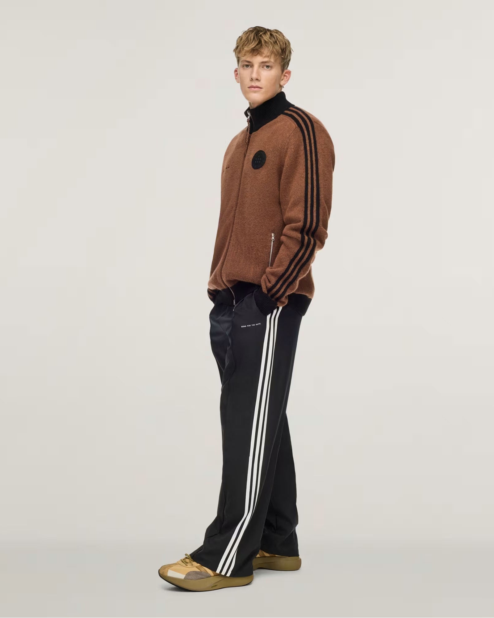 adidas・アディダス - ジャケット SFTM X ADI008 KNIT JACKET / BROWN