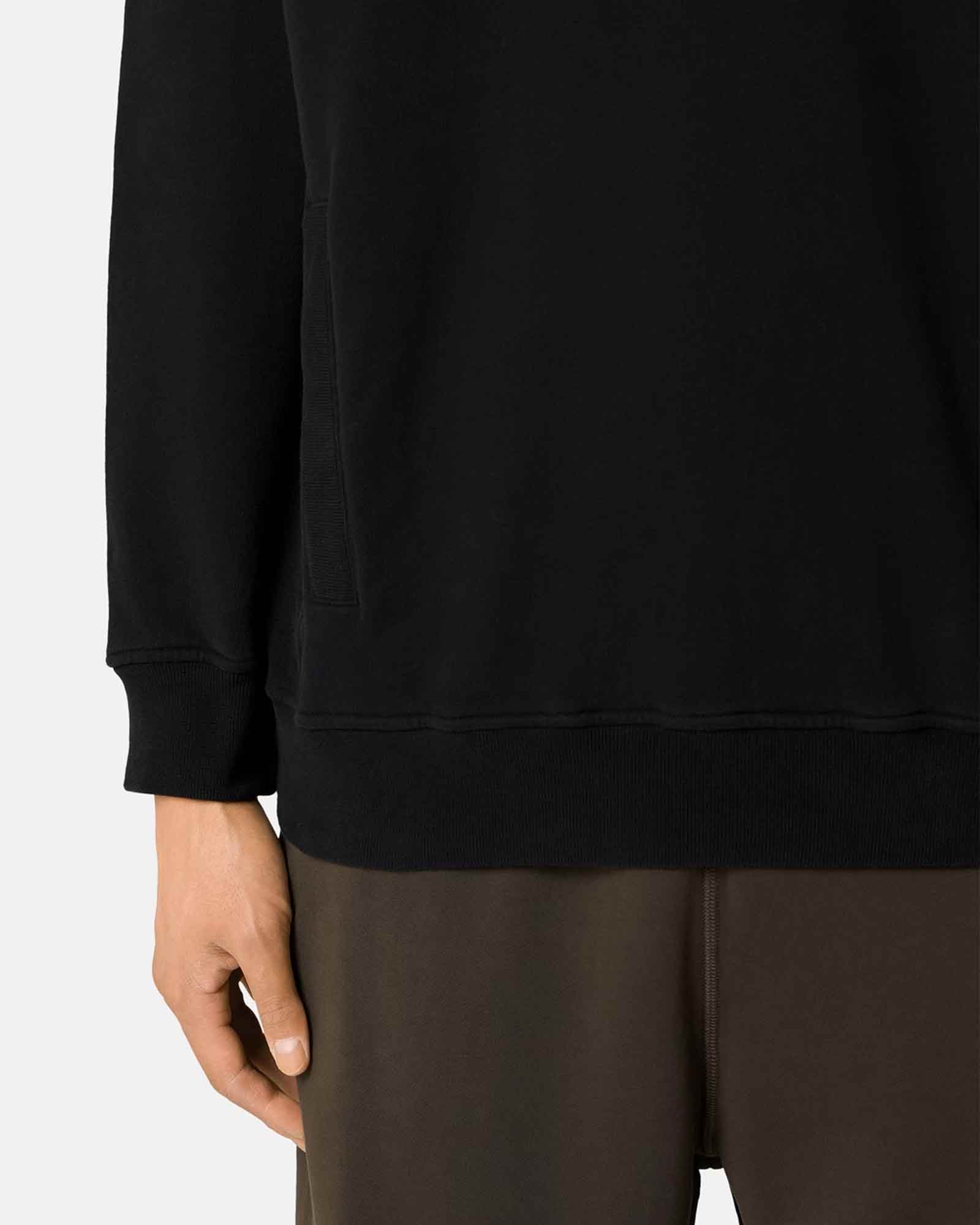 STONE ISLAND・stone island -  BRUSHED ORGANIC COTTON FLEECE 6100048 / BLACK