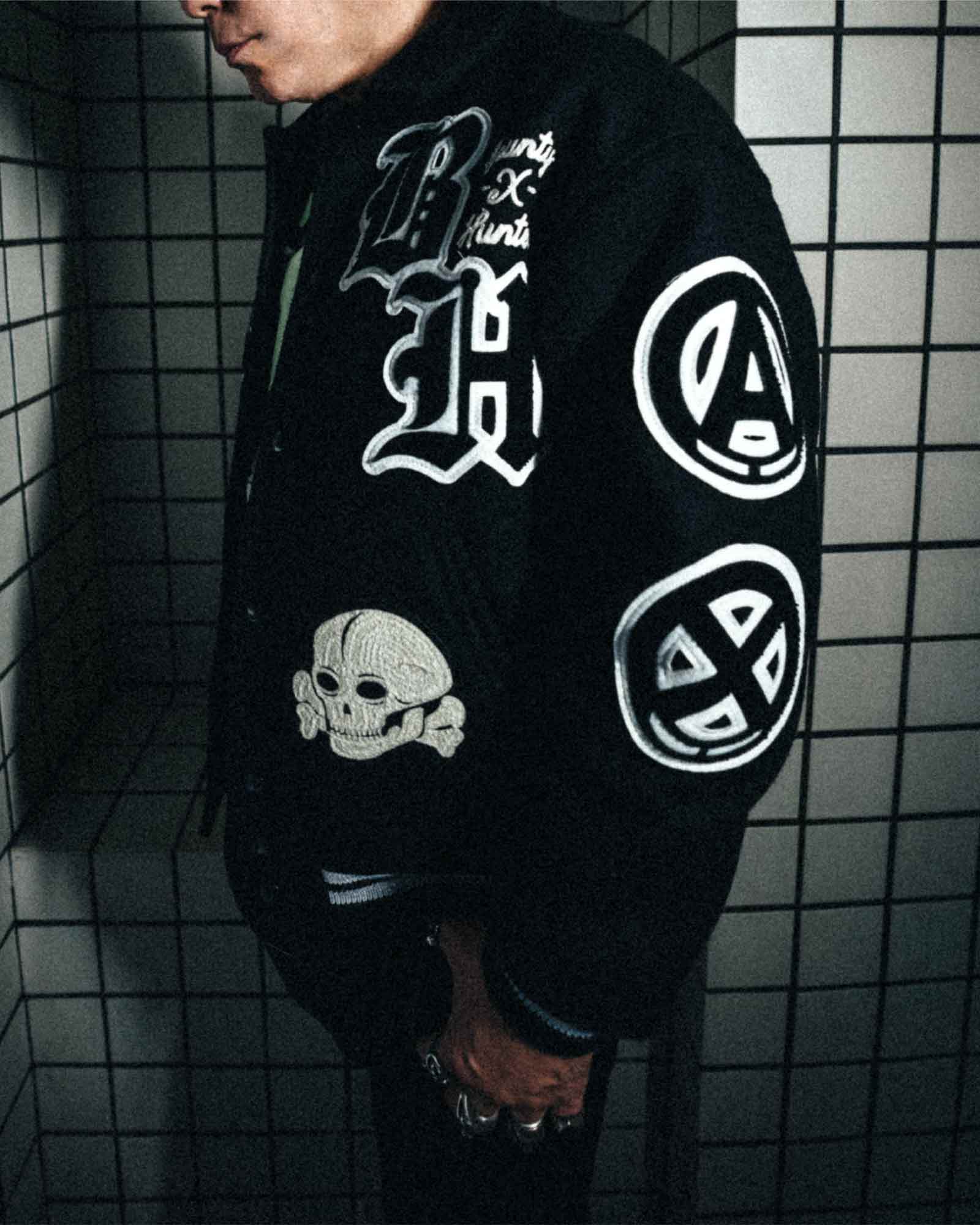 SAINT M×××××× (セントマイケル) SS26 BH_VARSITY JKT/SNT HUNTER