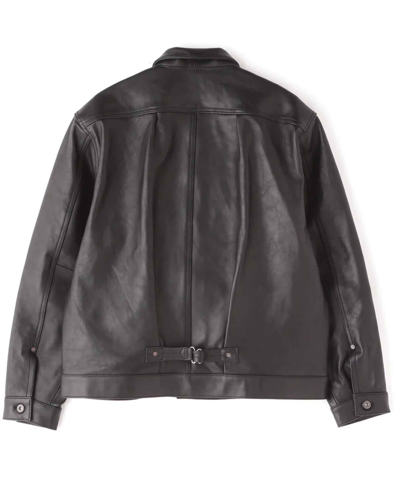 Schott・ショット -  SHEEP LEATHER 1st TRACKER JACKET / BLACK