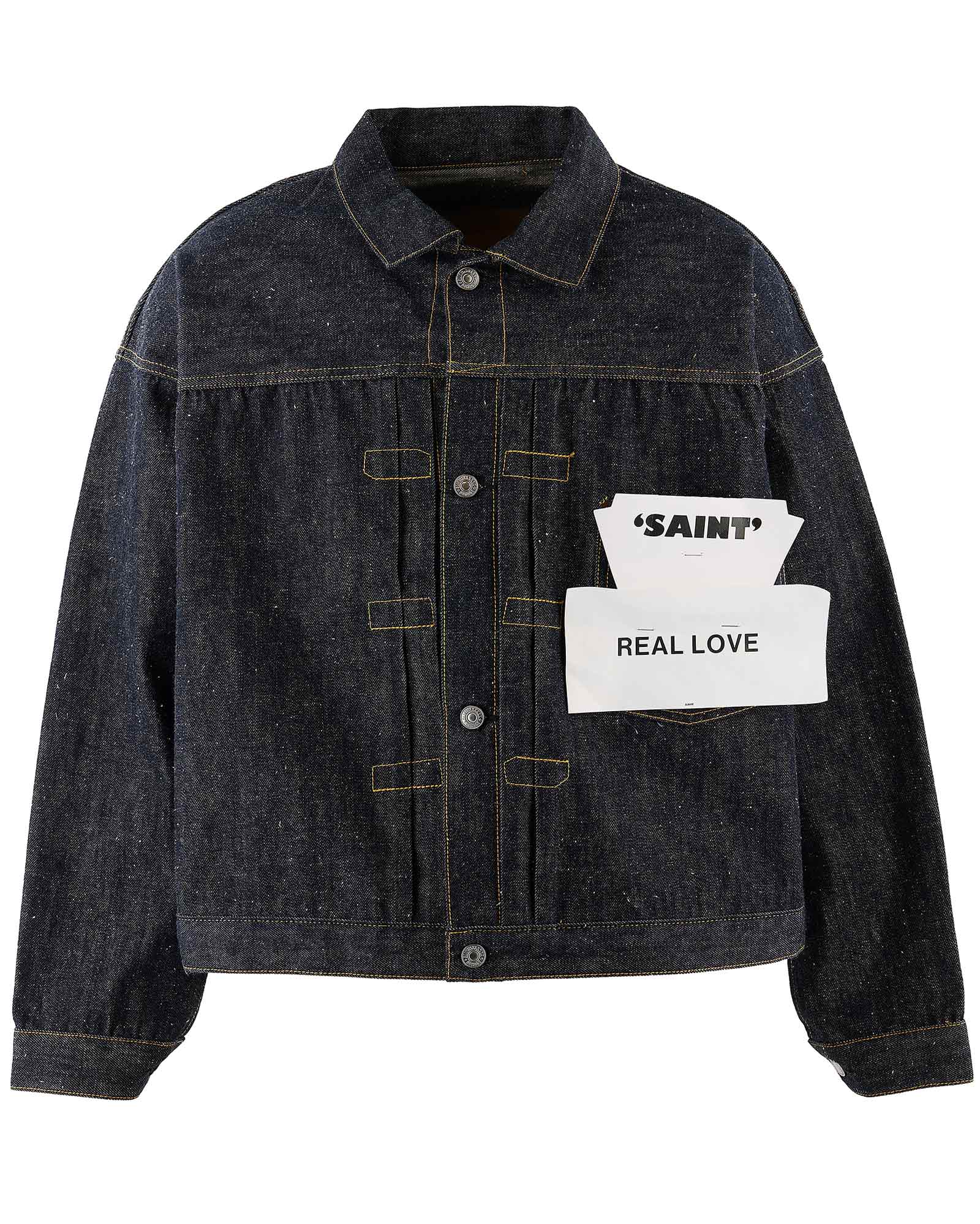 ©SAINT M××××××・セントマイケル - デニムジャケット BBJ_DENIM JACKET 1ST / REGID / BLUE