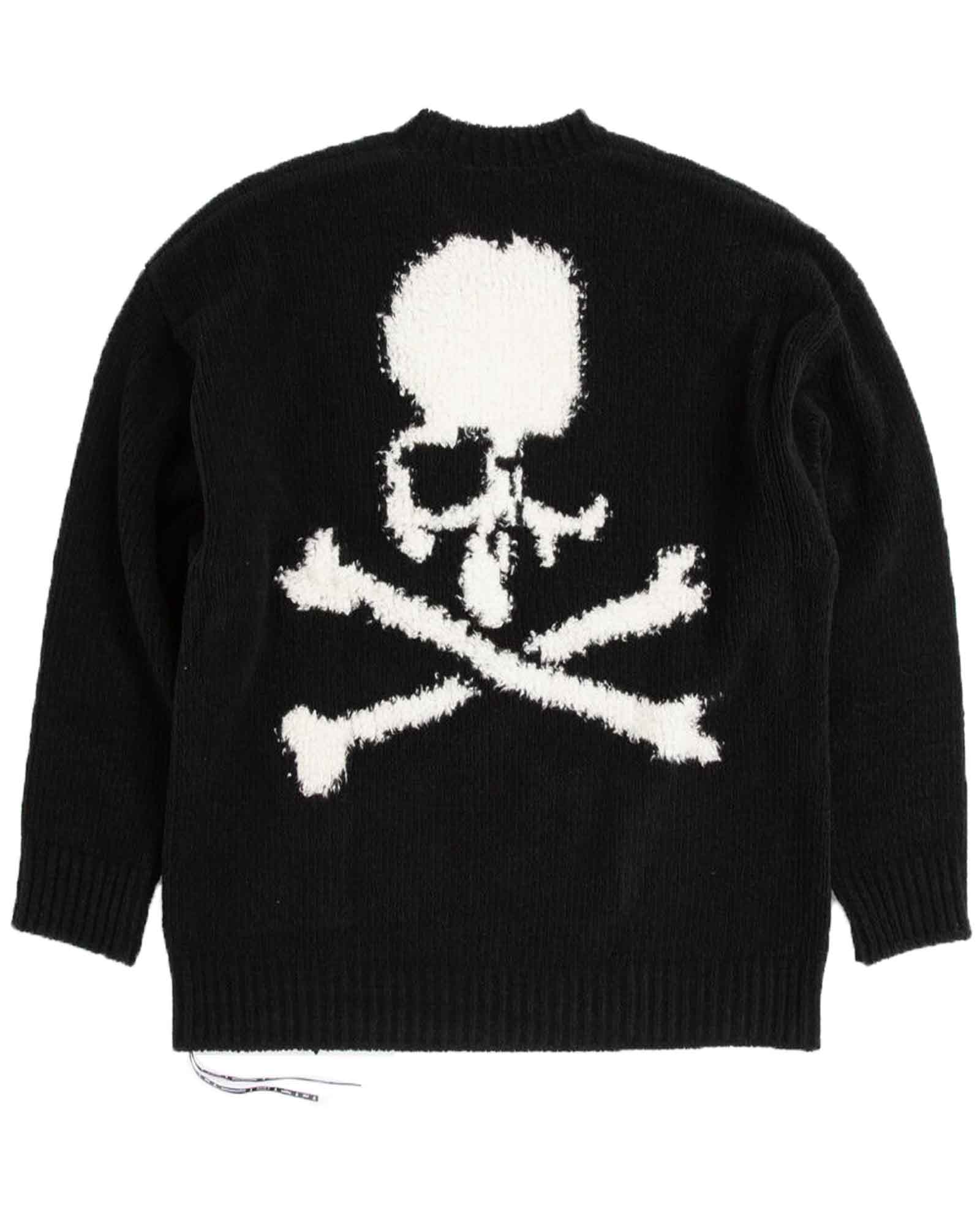 mastermind・マスターマインド - ニット・セーター CASHMERE SWEATER / BLACK